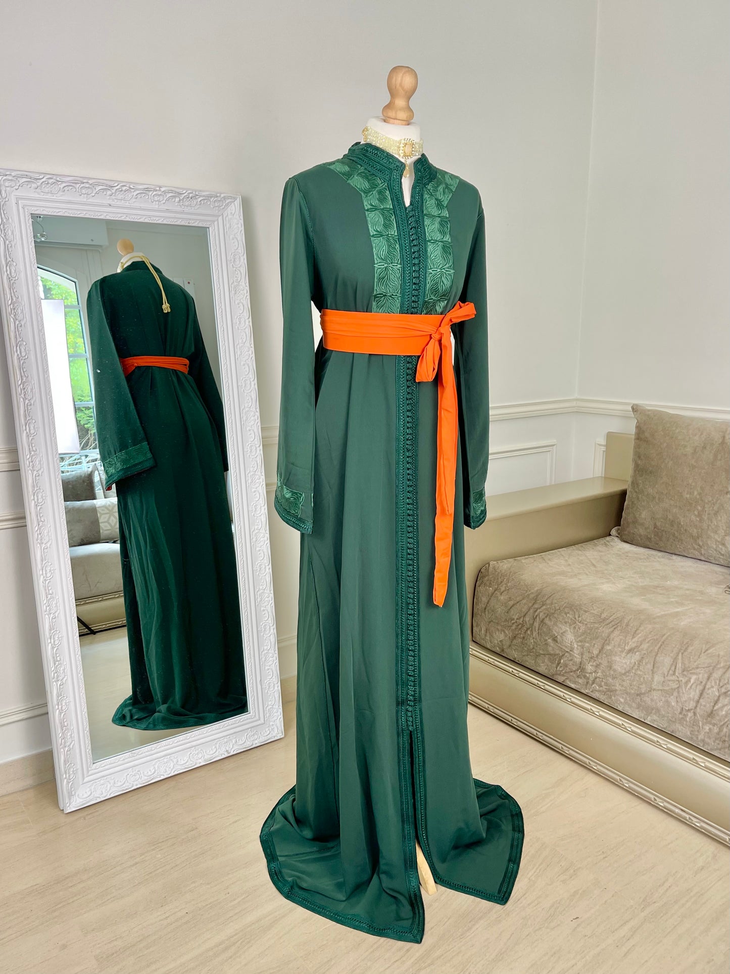 Caftan Wiam vert
