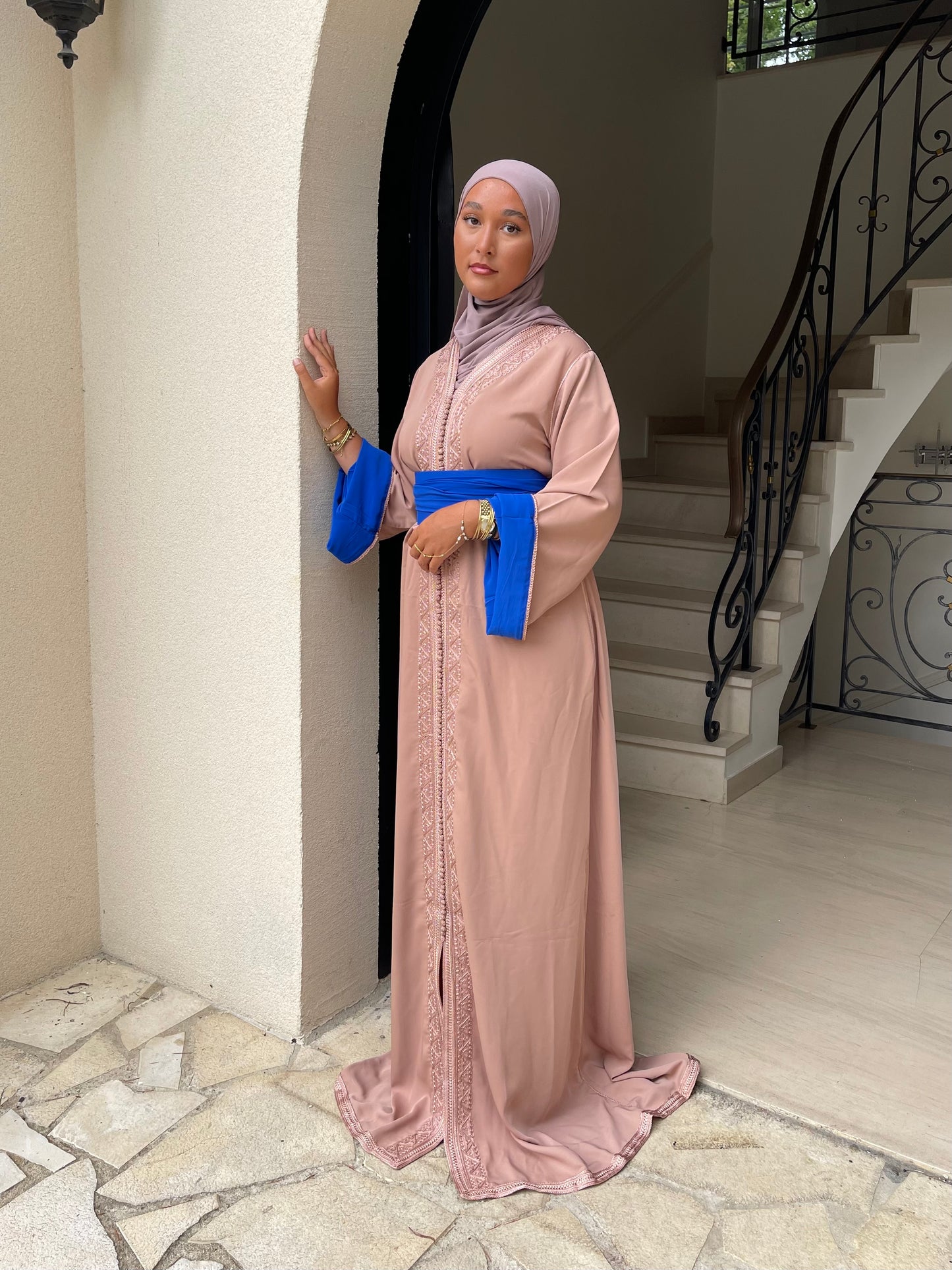 Caftan Fayrouz rose