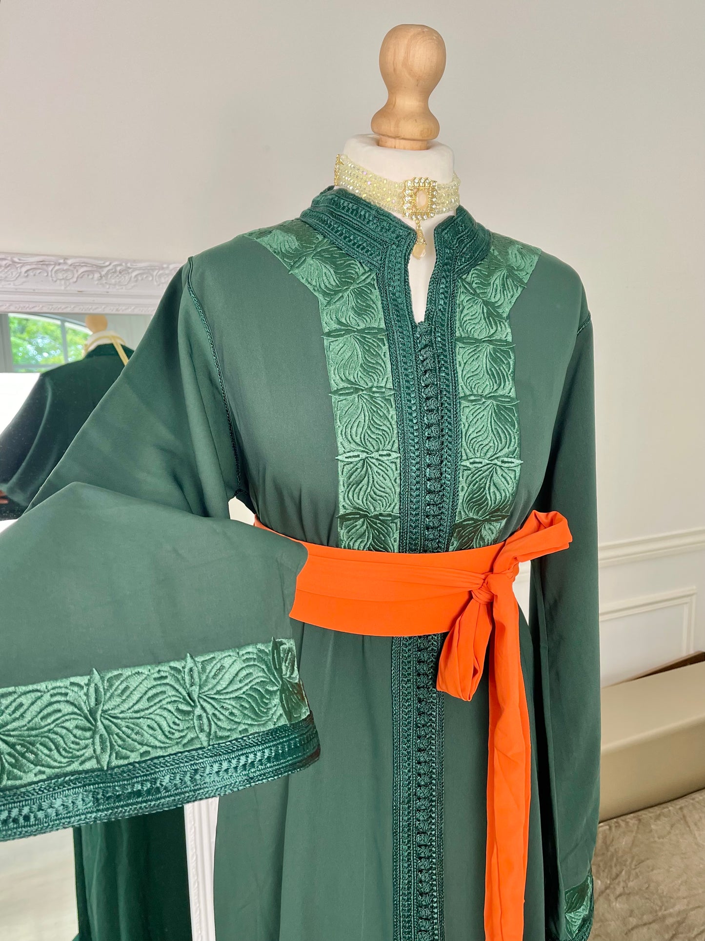 Caftan Wiam vert