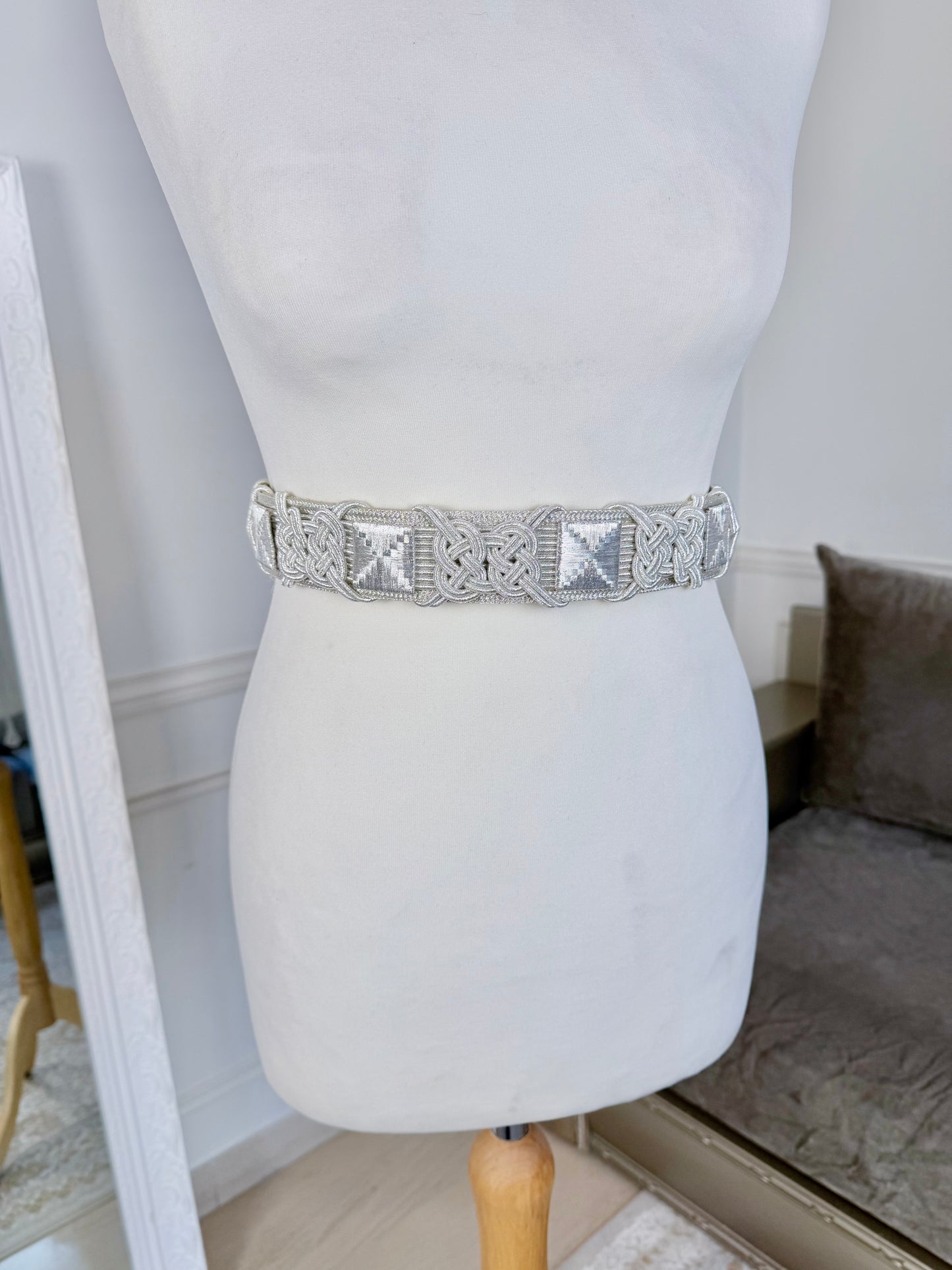 Ceinture argenté