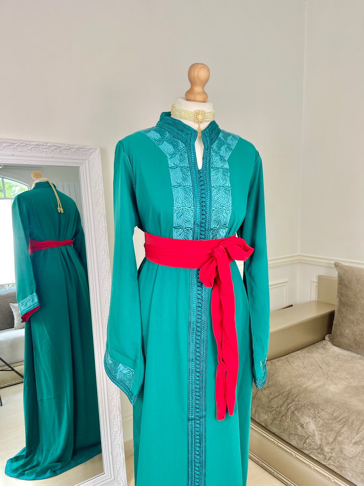 Caftan Wiam vert