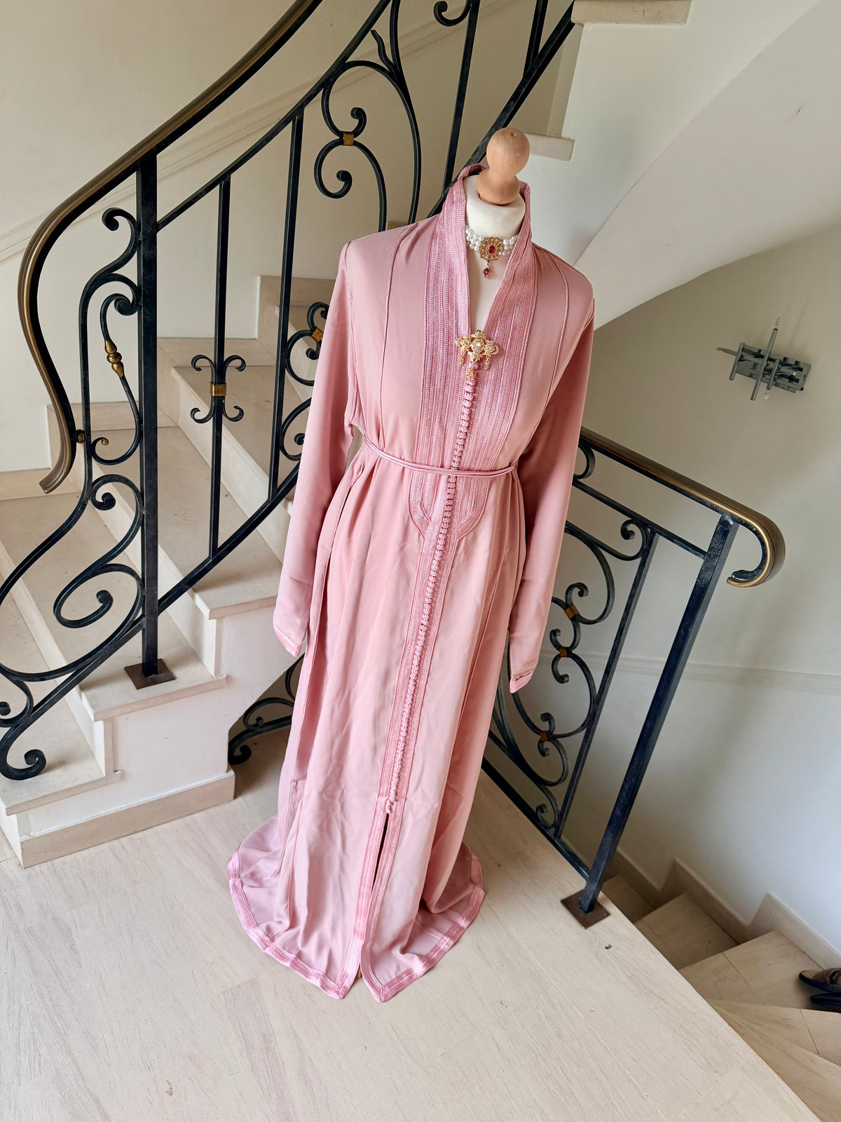 Caftan Assia rose