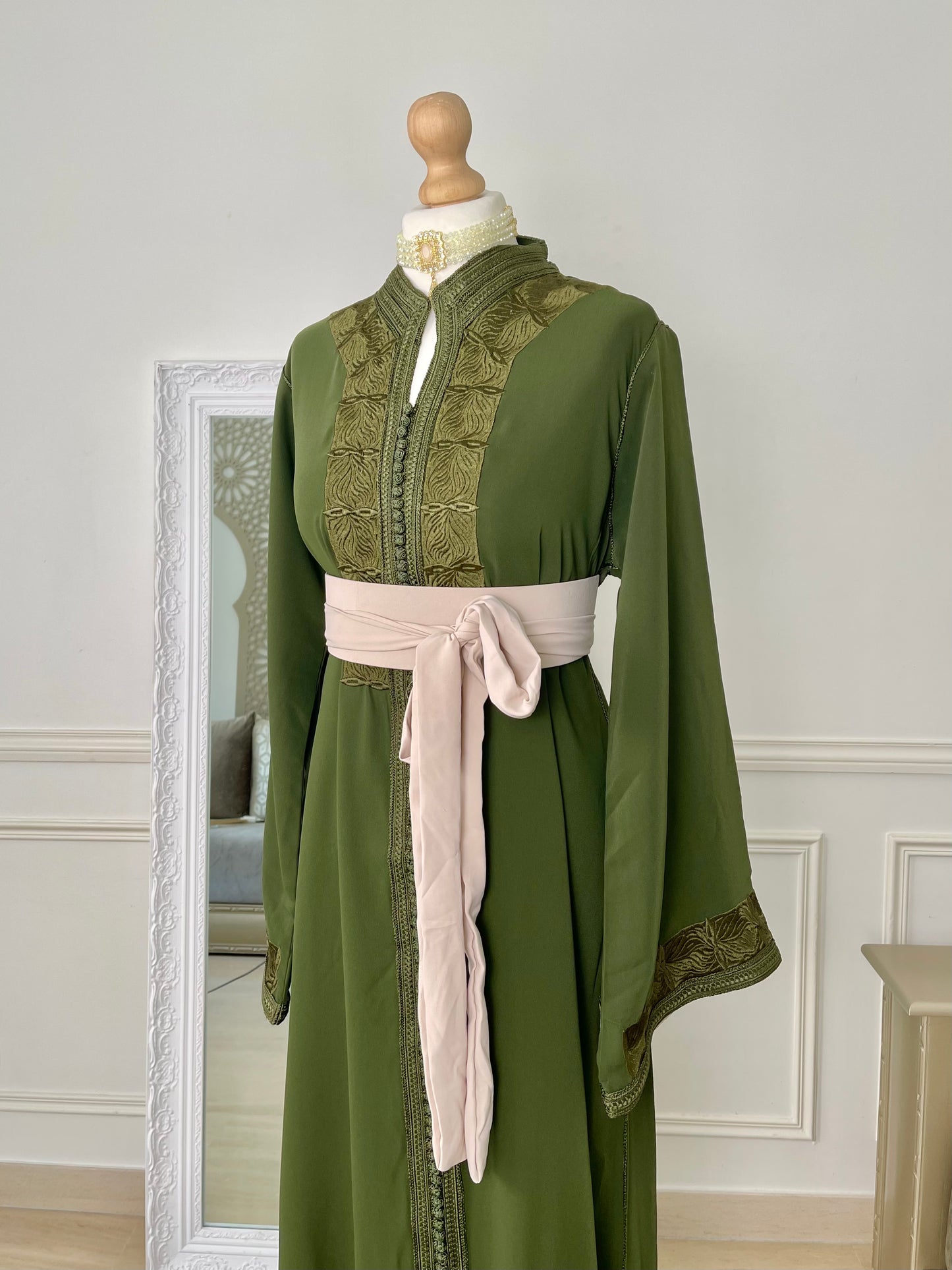 Caftan Wiam vert