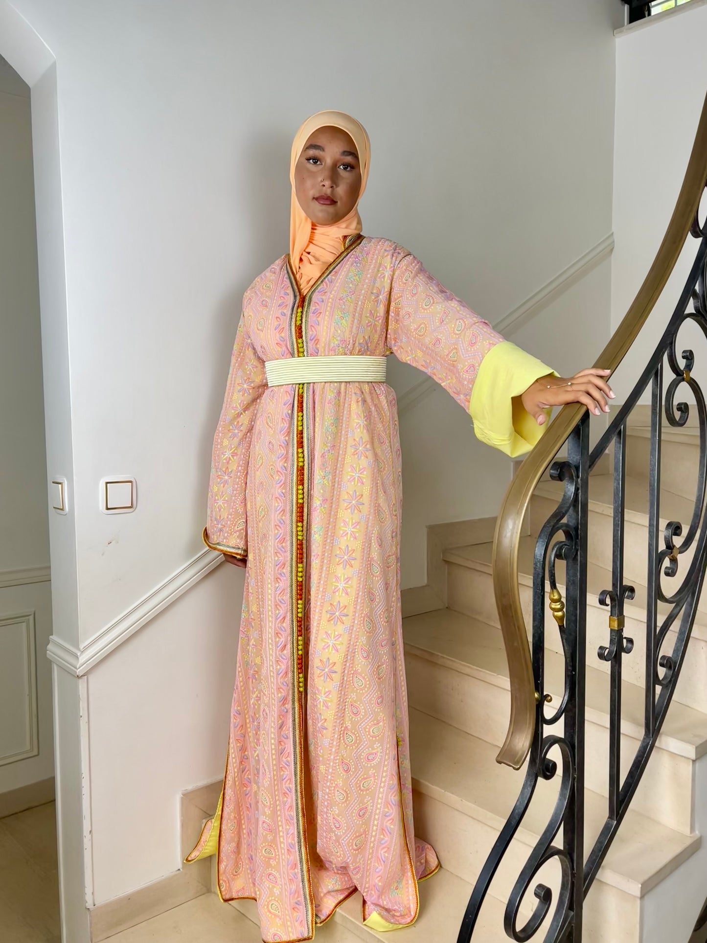 Caftan Sari pastel