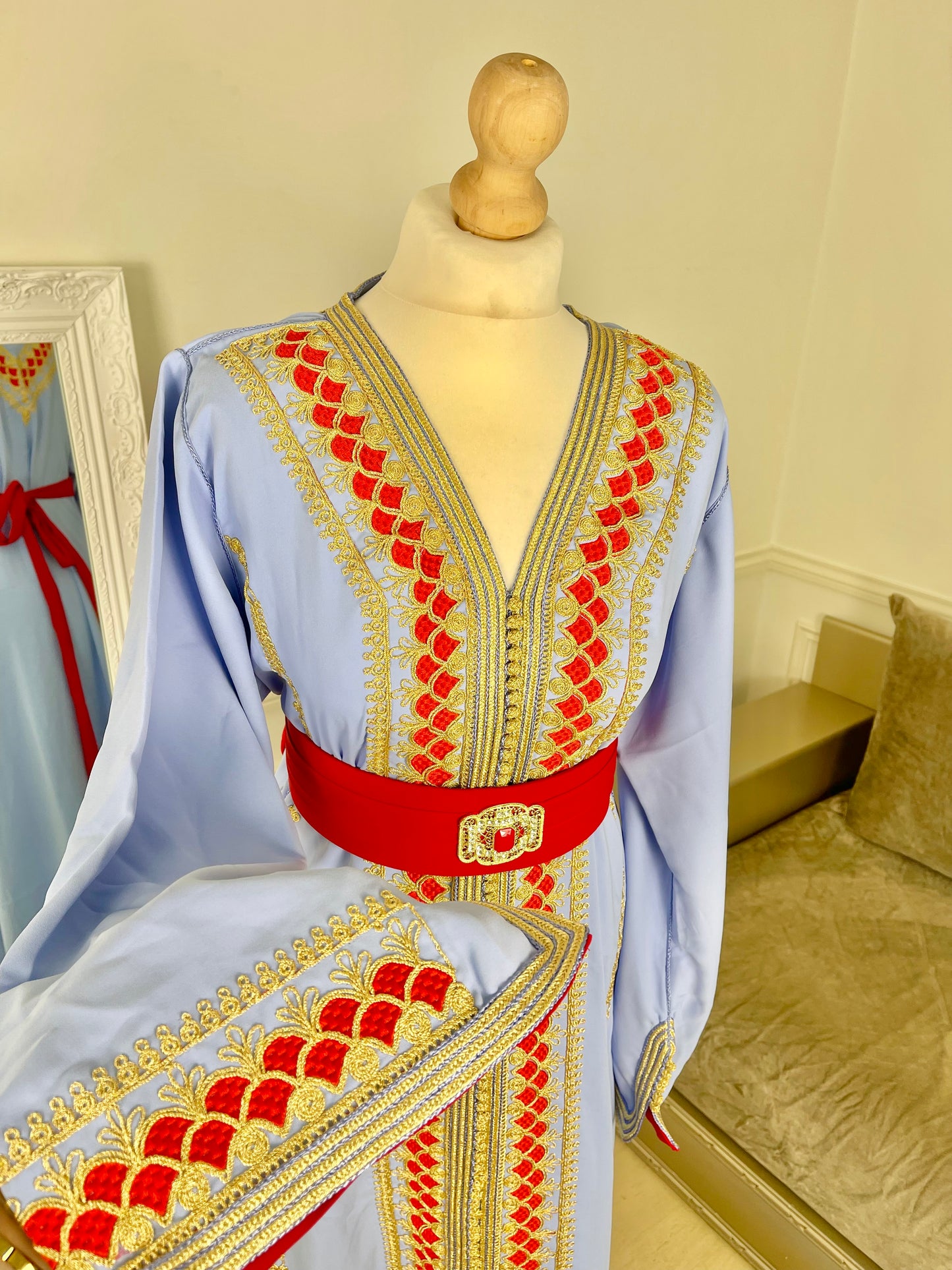 Caftan Mariem bleu