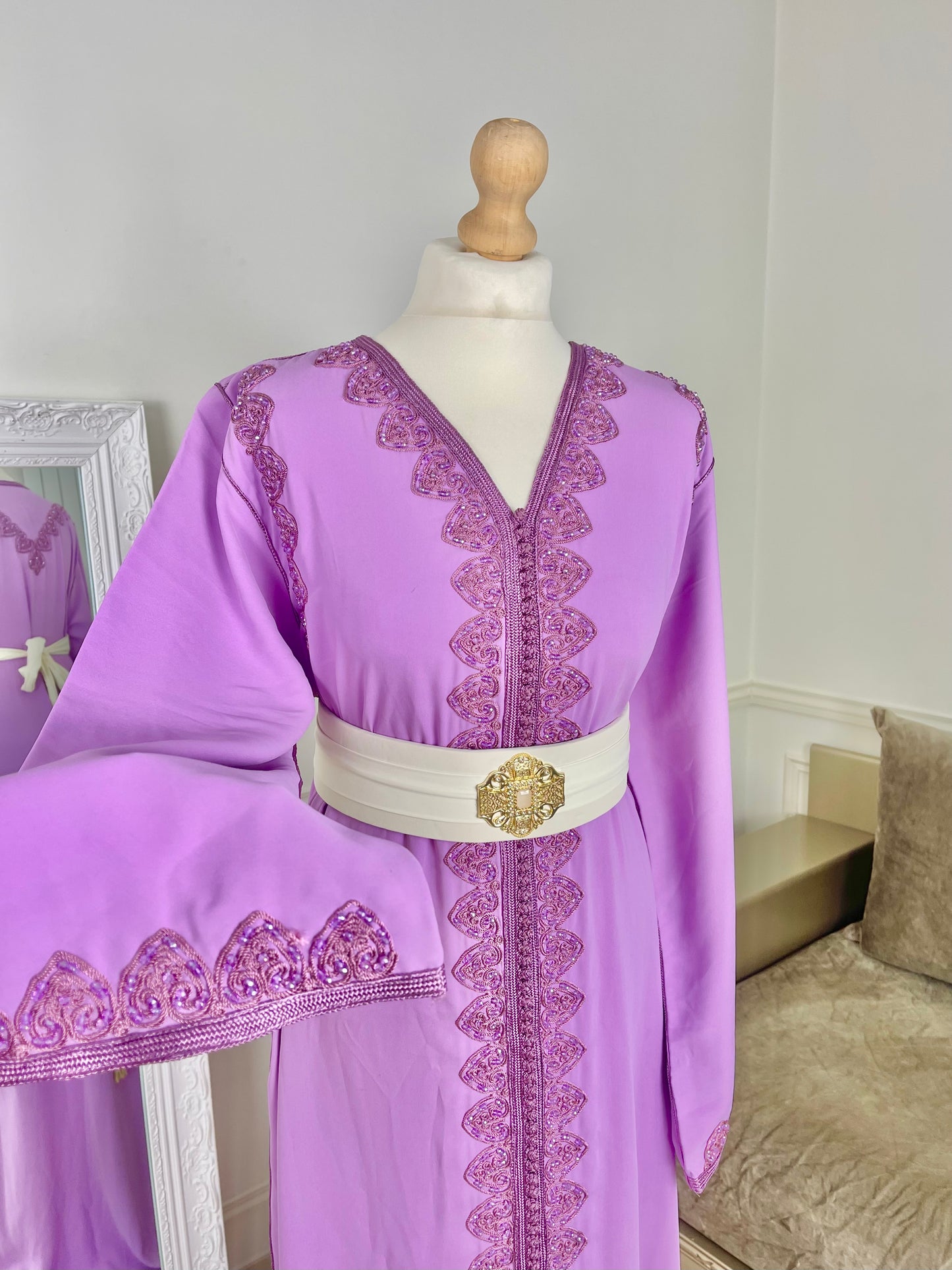 Caftan Ahlam lila