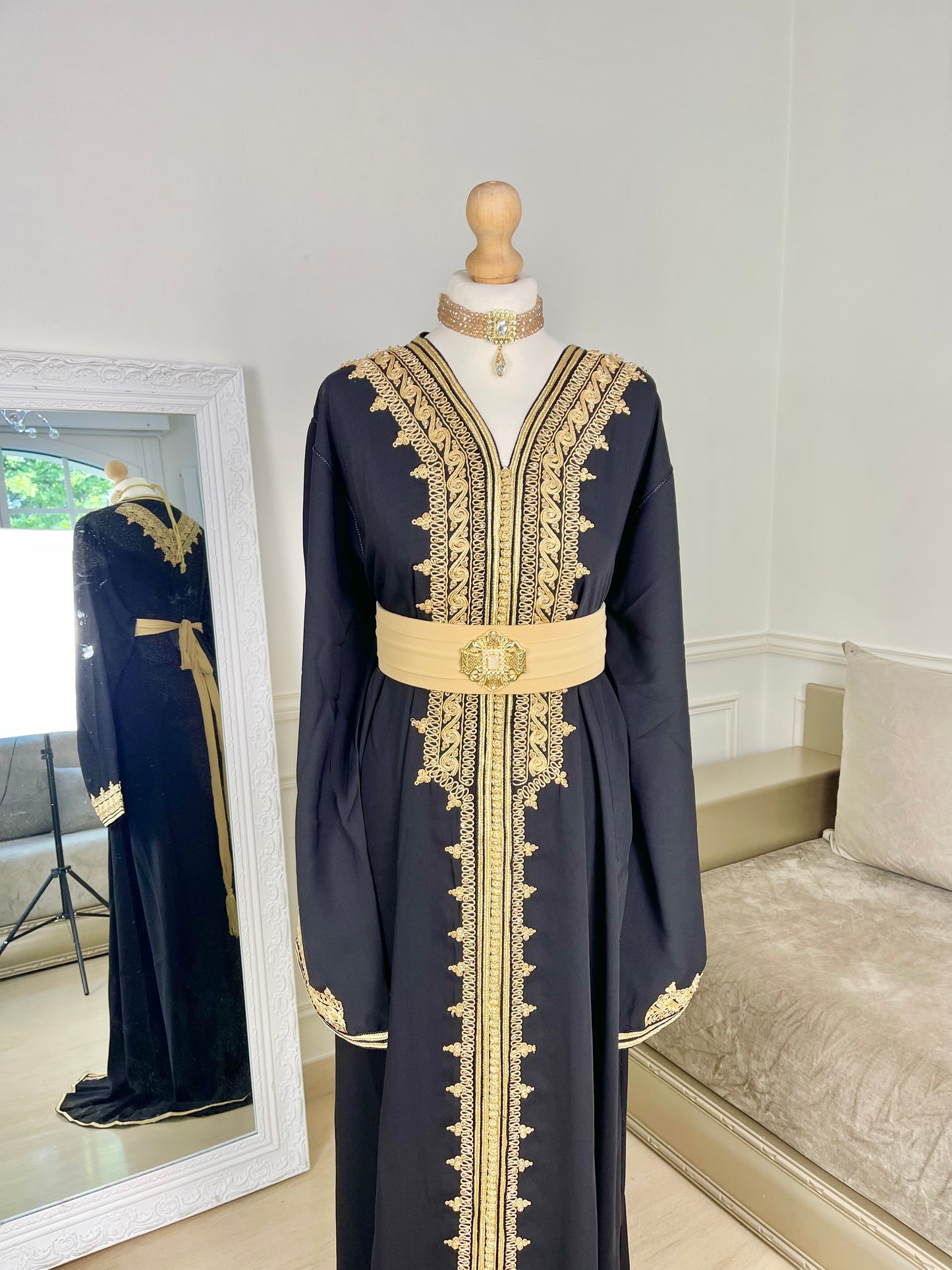 Caftan Wydad noir