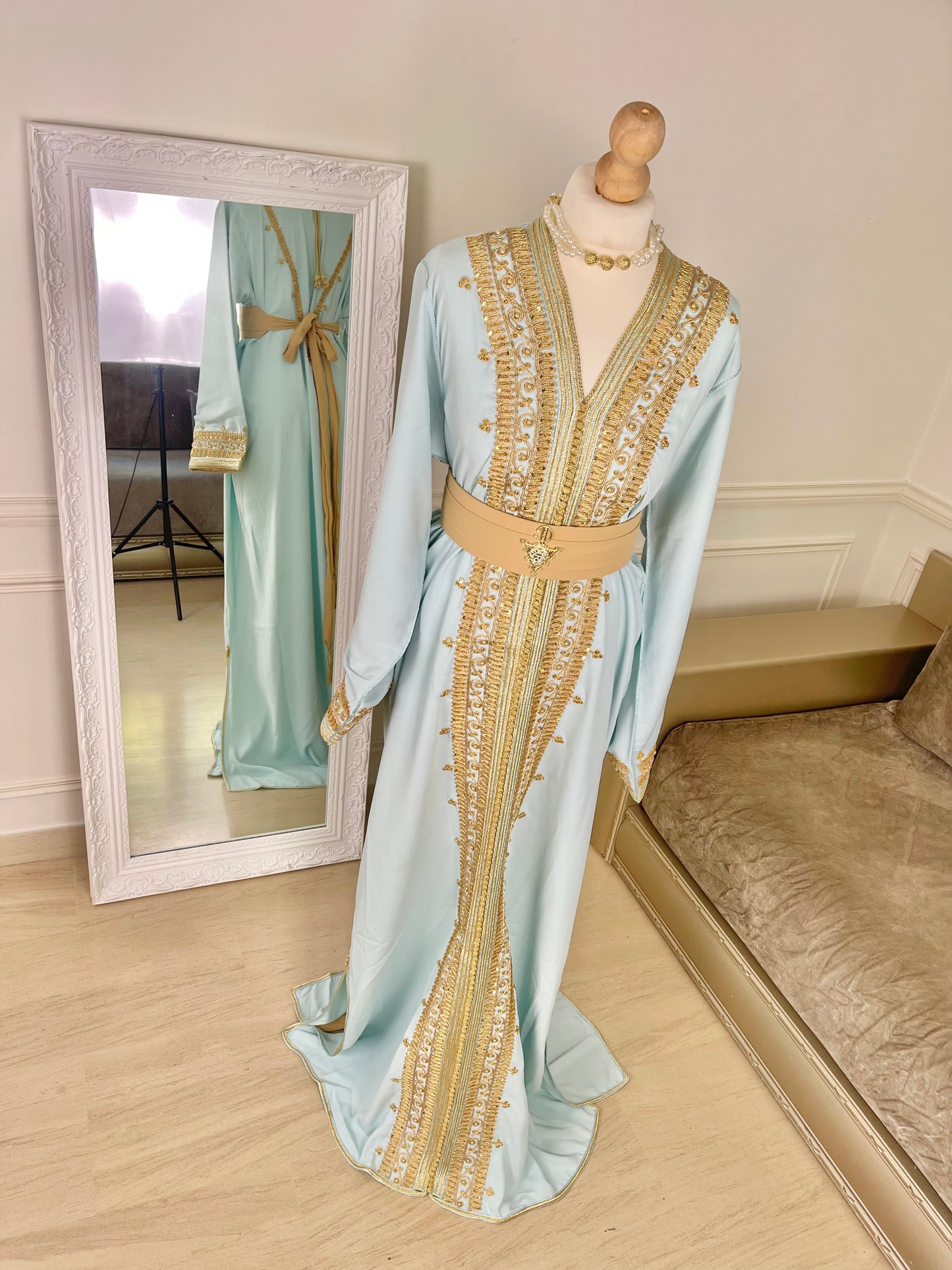 Caftan Sara pastel