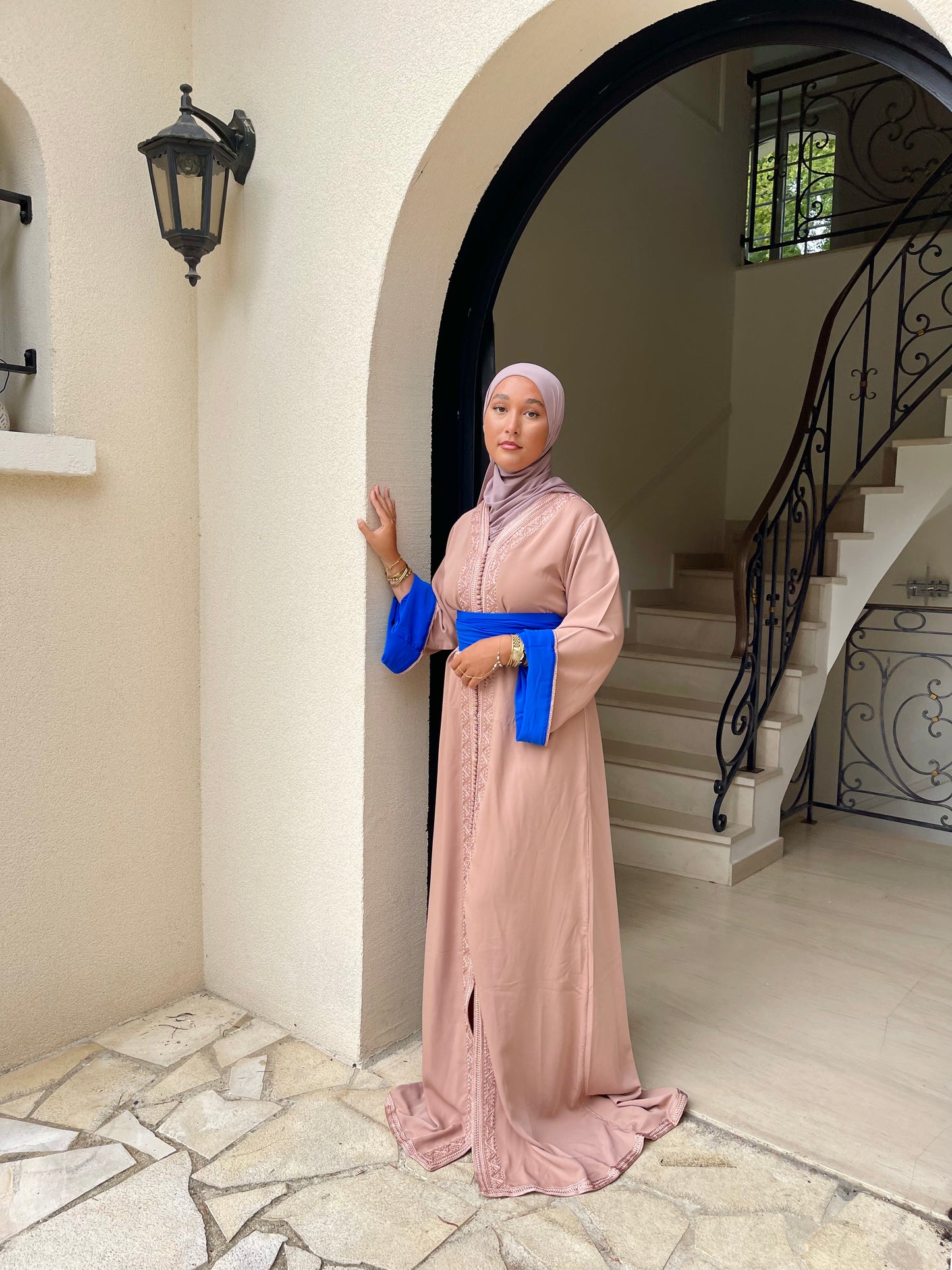 Caftan Fayrouz rose