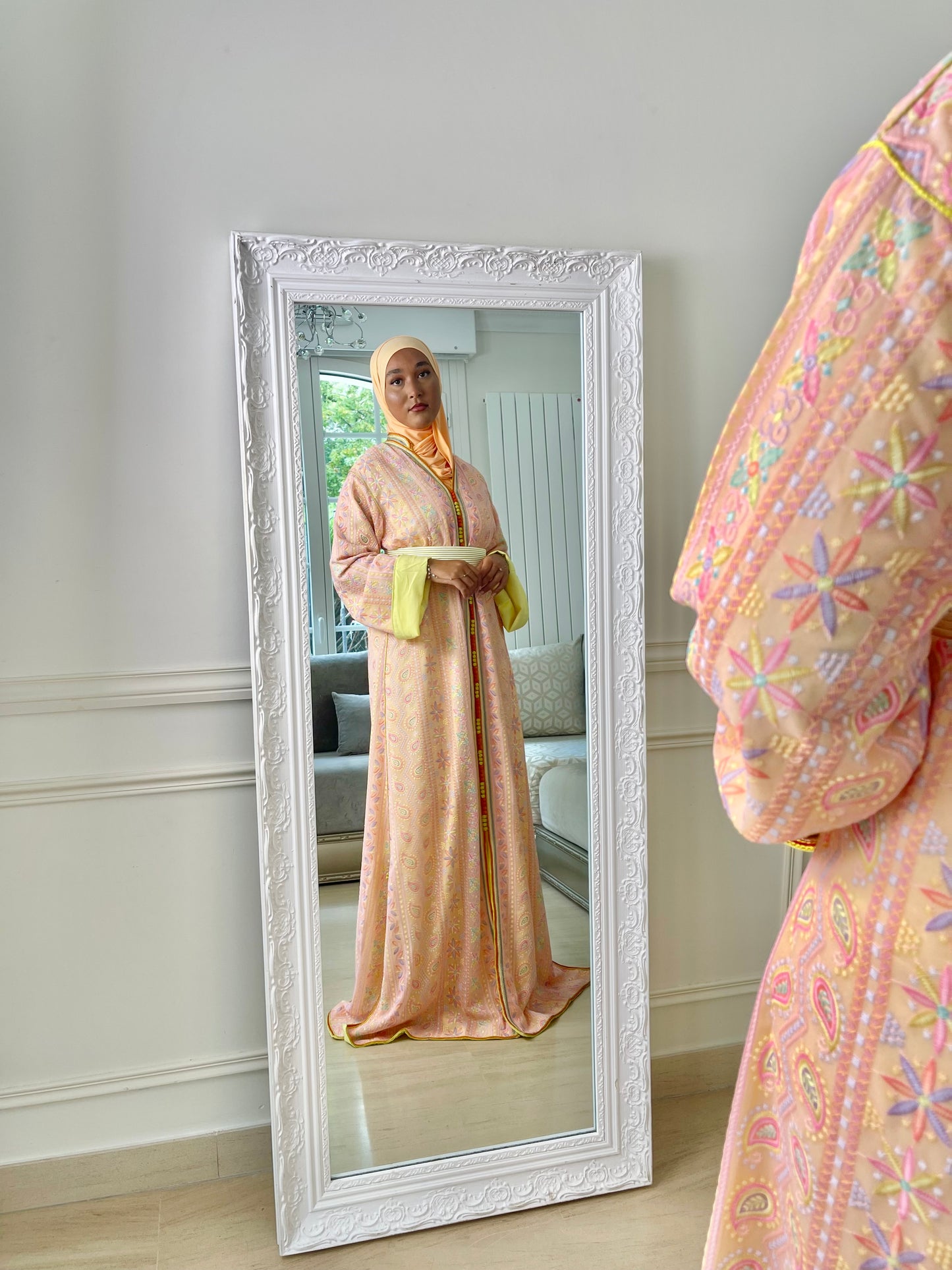 Caftan Sari pastel