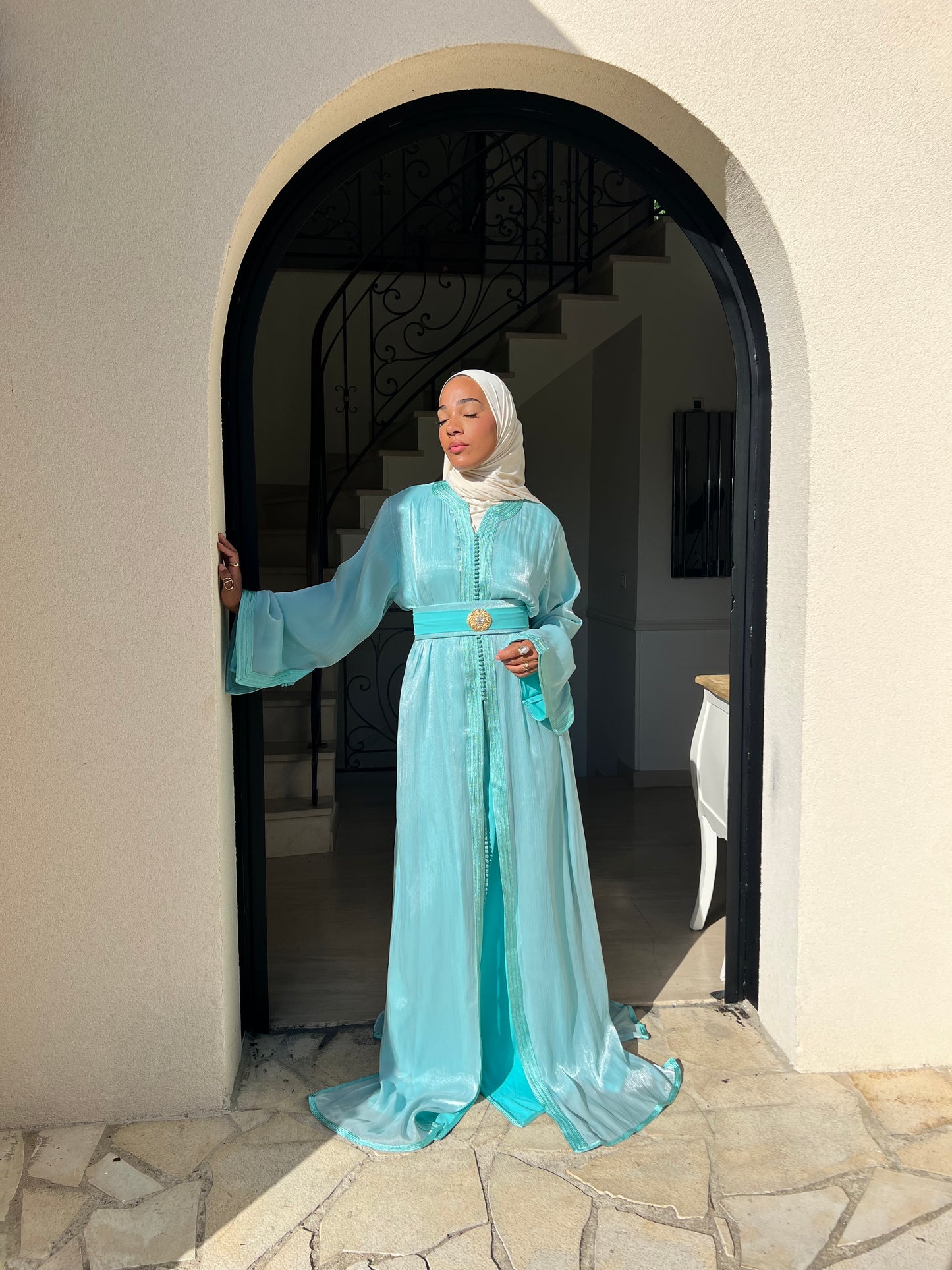 Tekcheta Organza bleu
