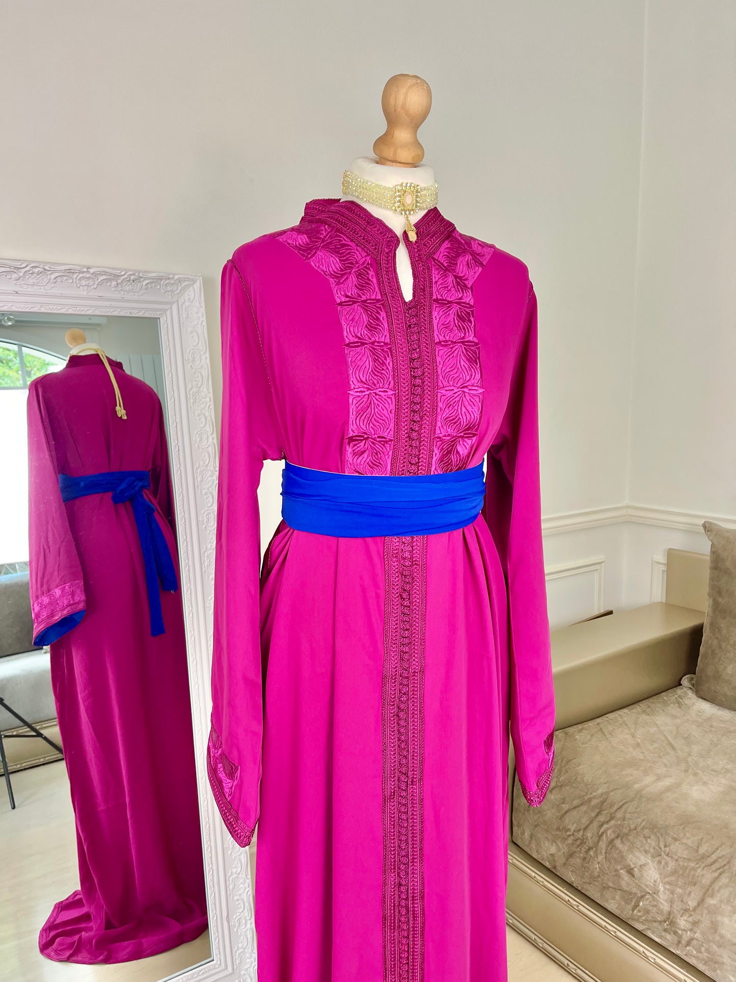 Caftan Wiam rose