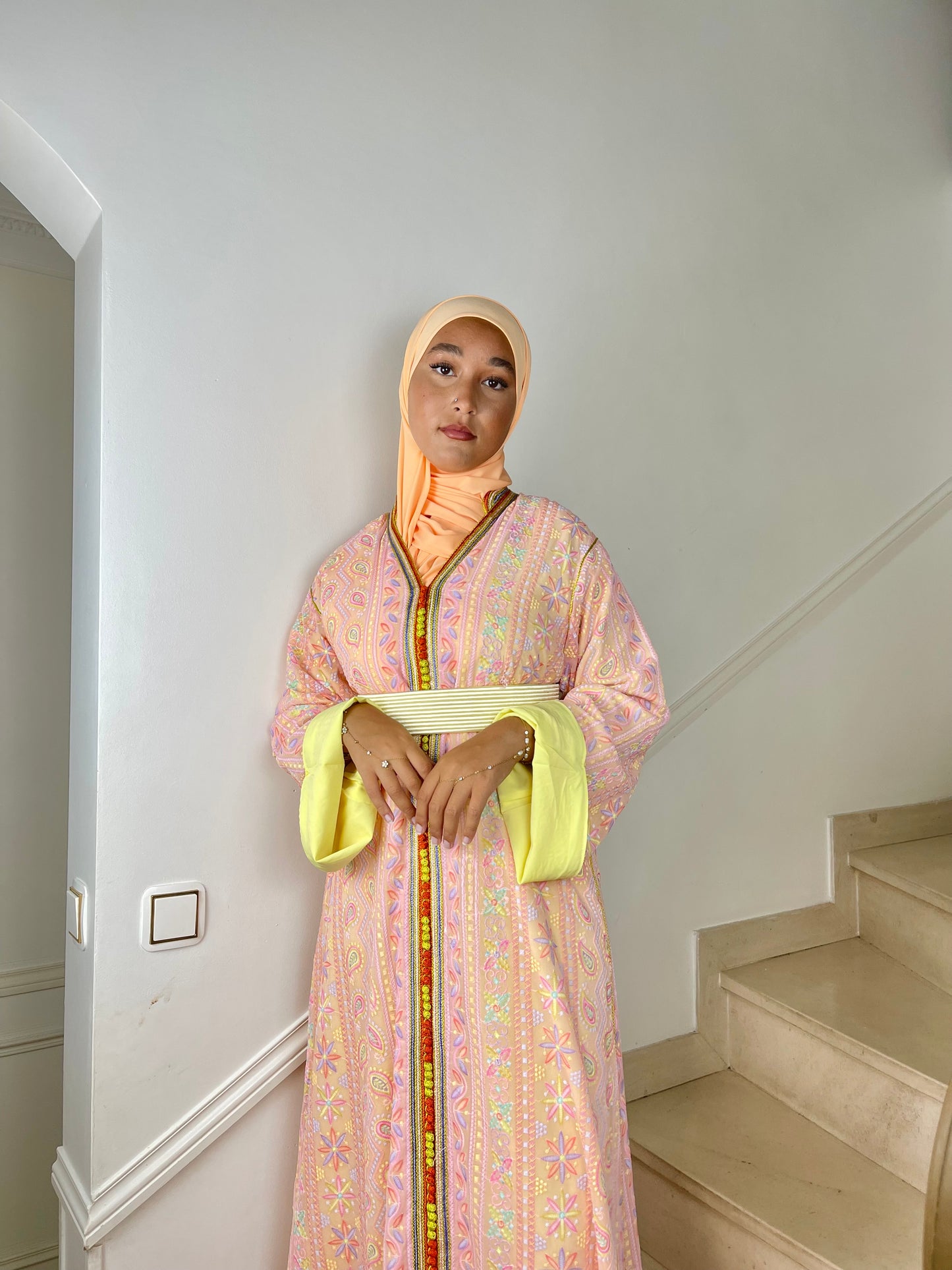 Caftan Sari pastel