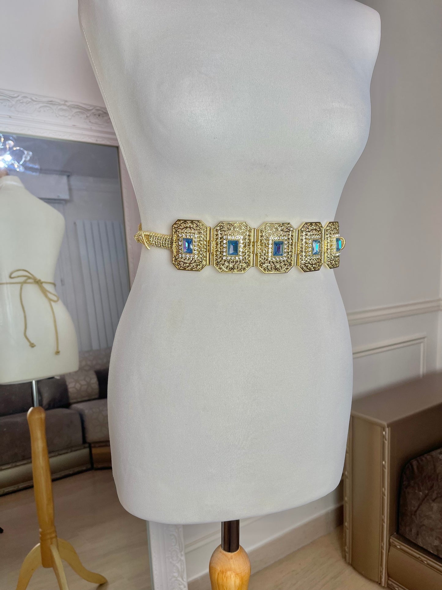 Ceinture bleu clair
