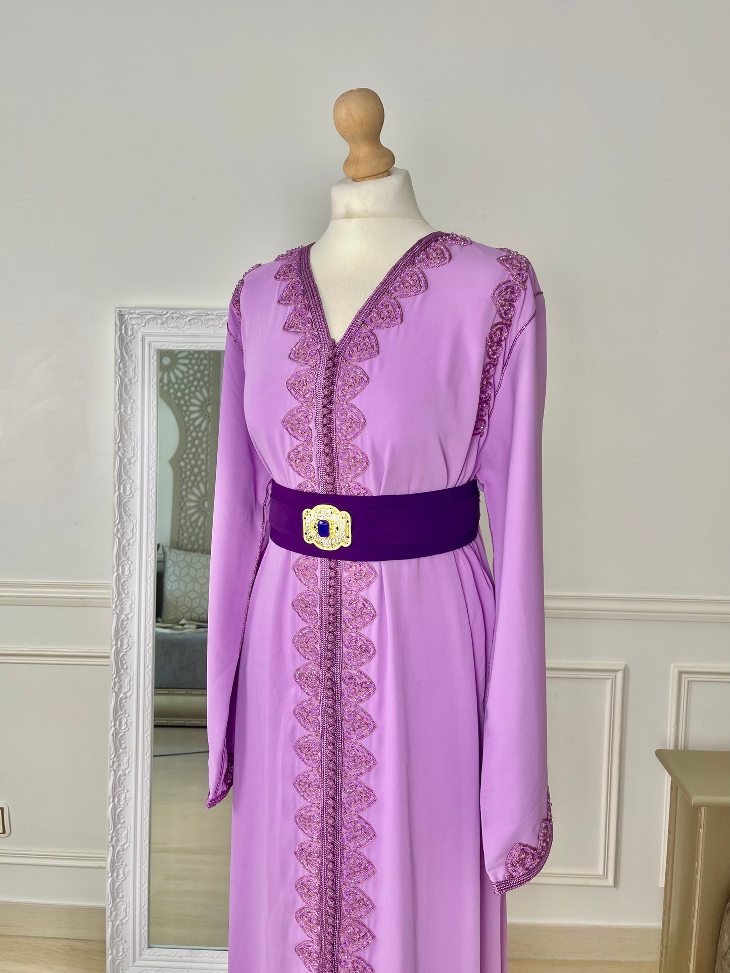 Caftan Ahlam lila