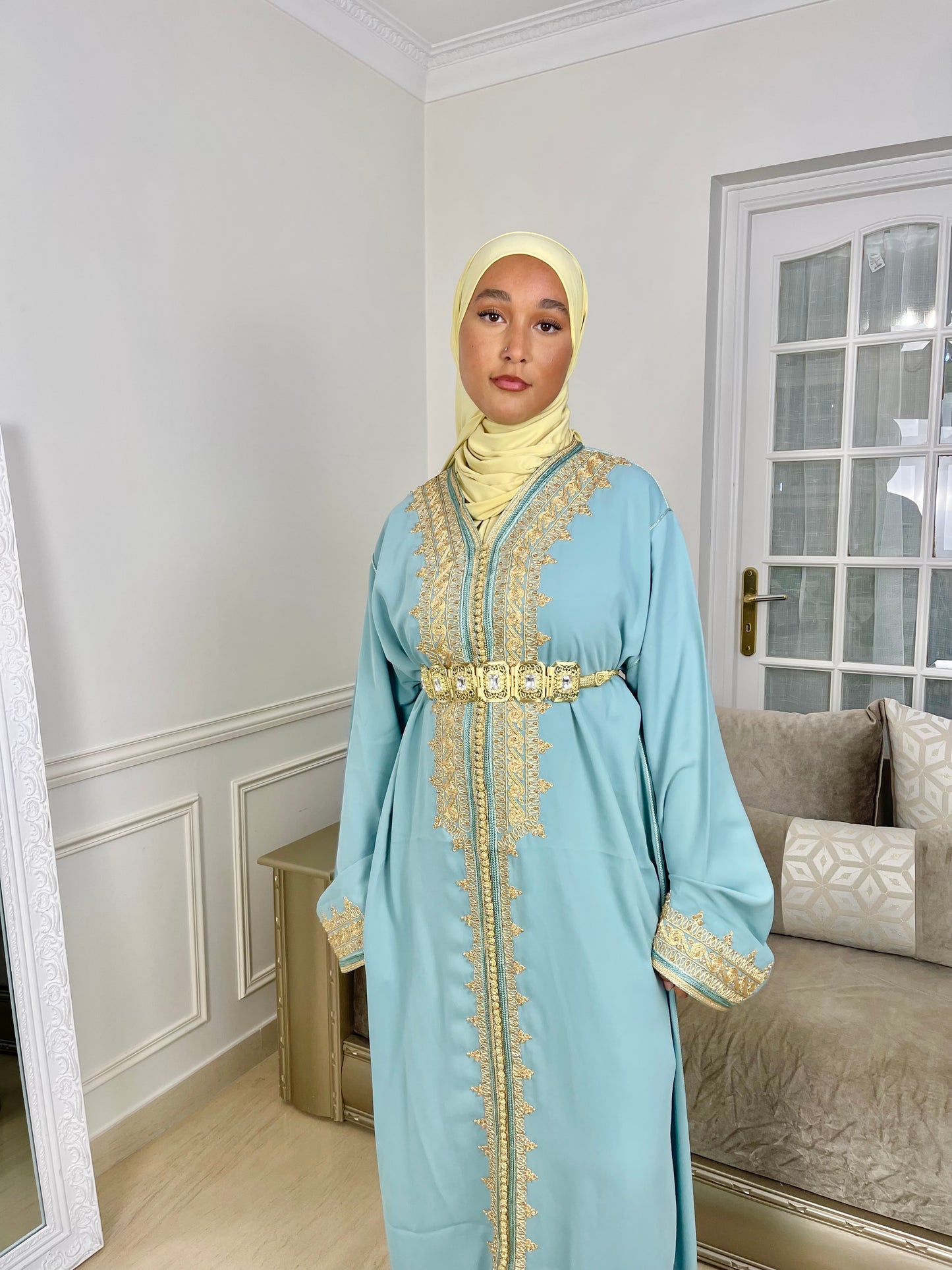 Caftan Wydad vert eau