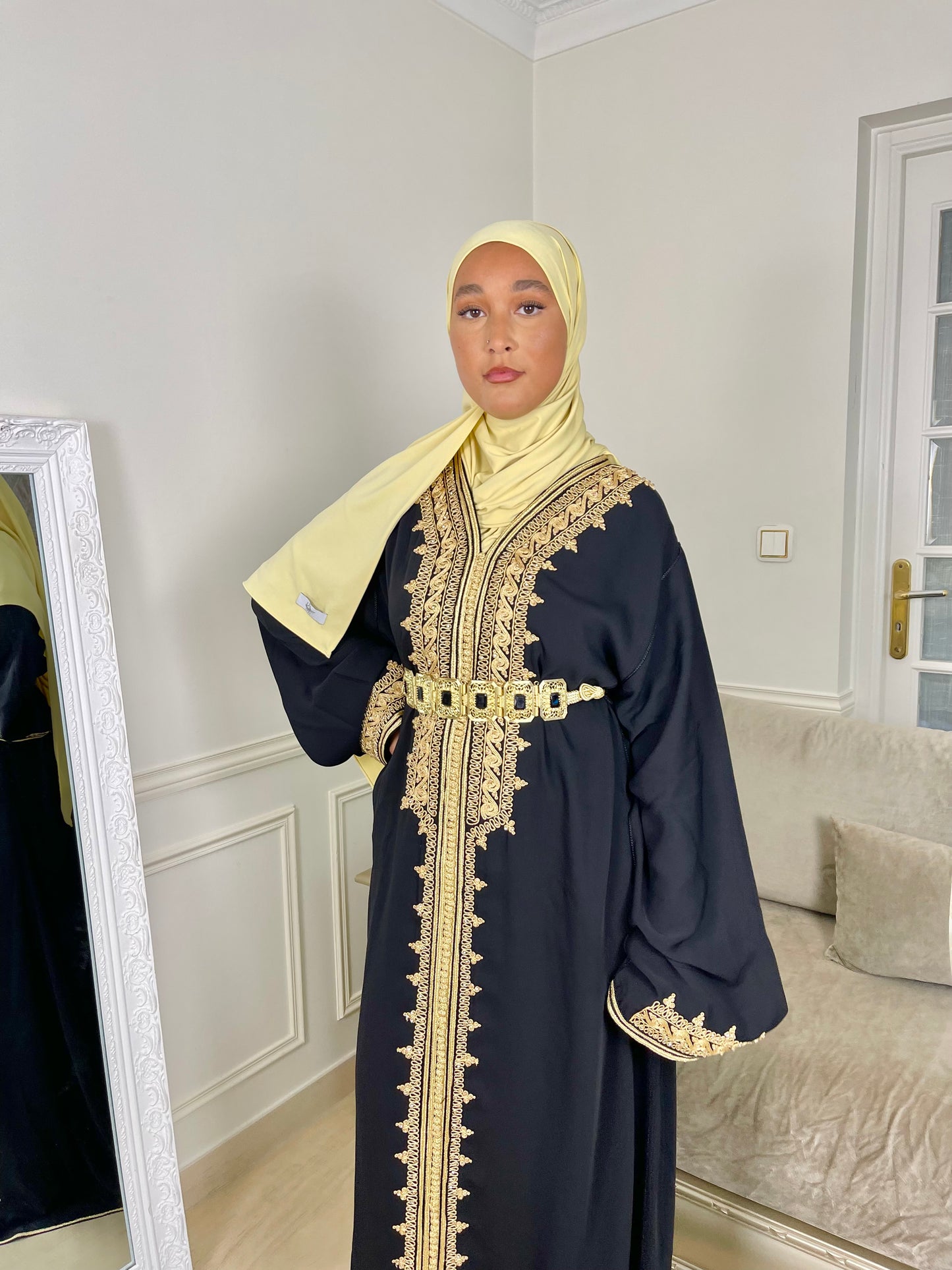 Caftan Wydad noir