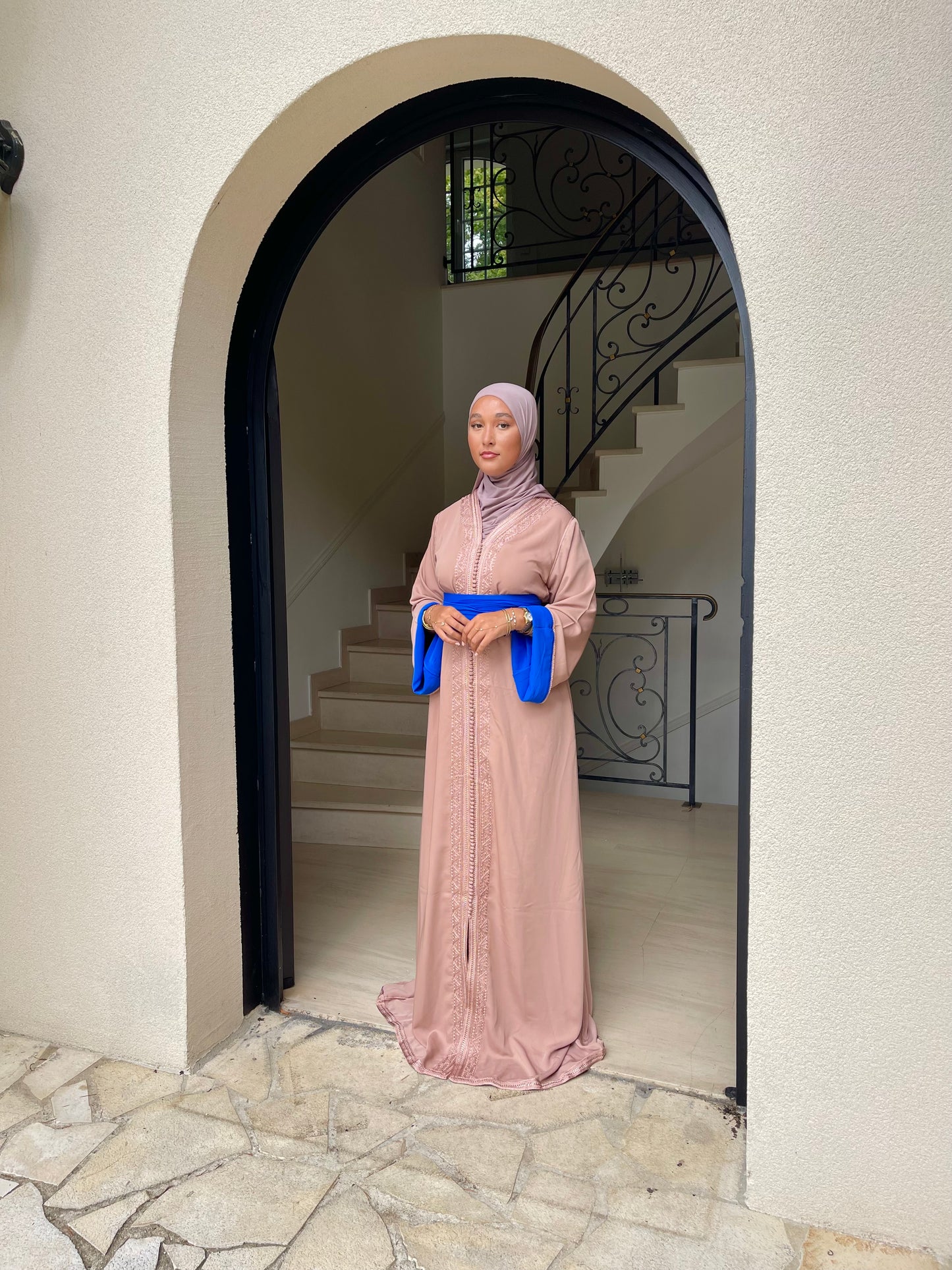 Caftan Fayrouz rose