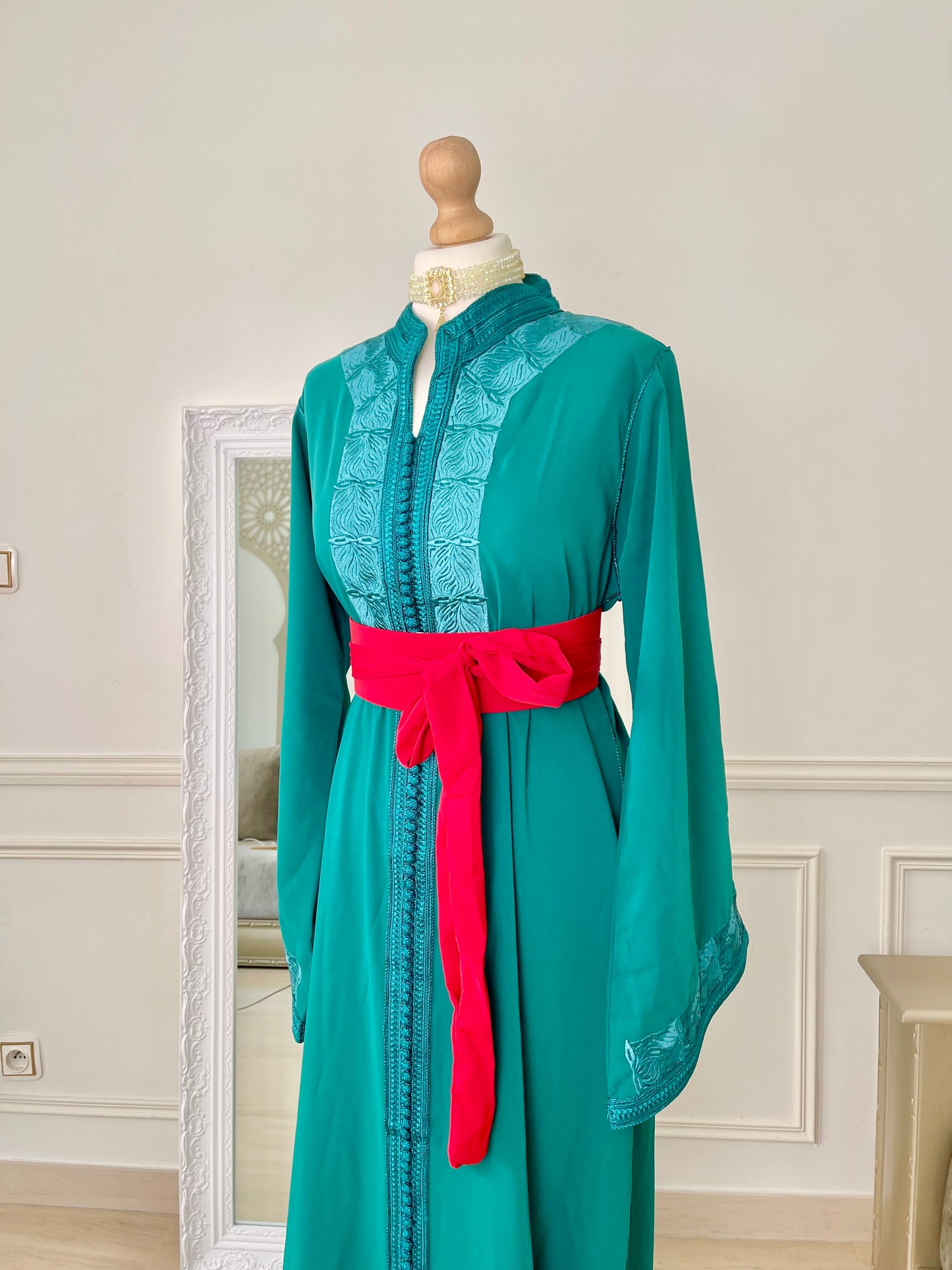 Caftan Wiam vert