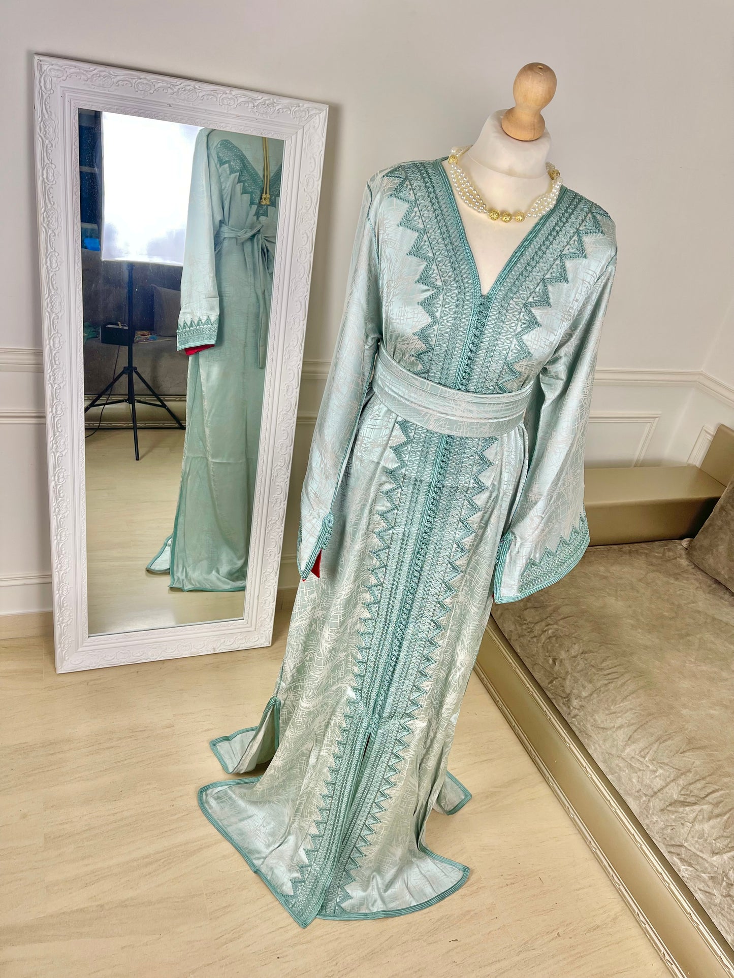 Caftan Naila vert