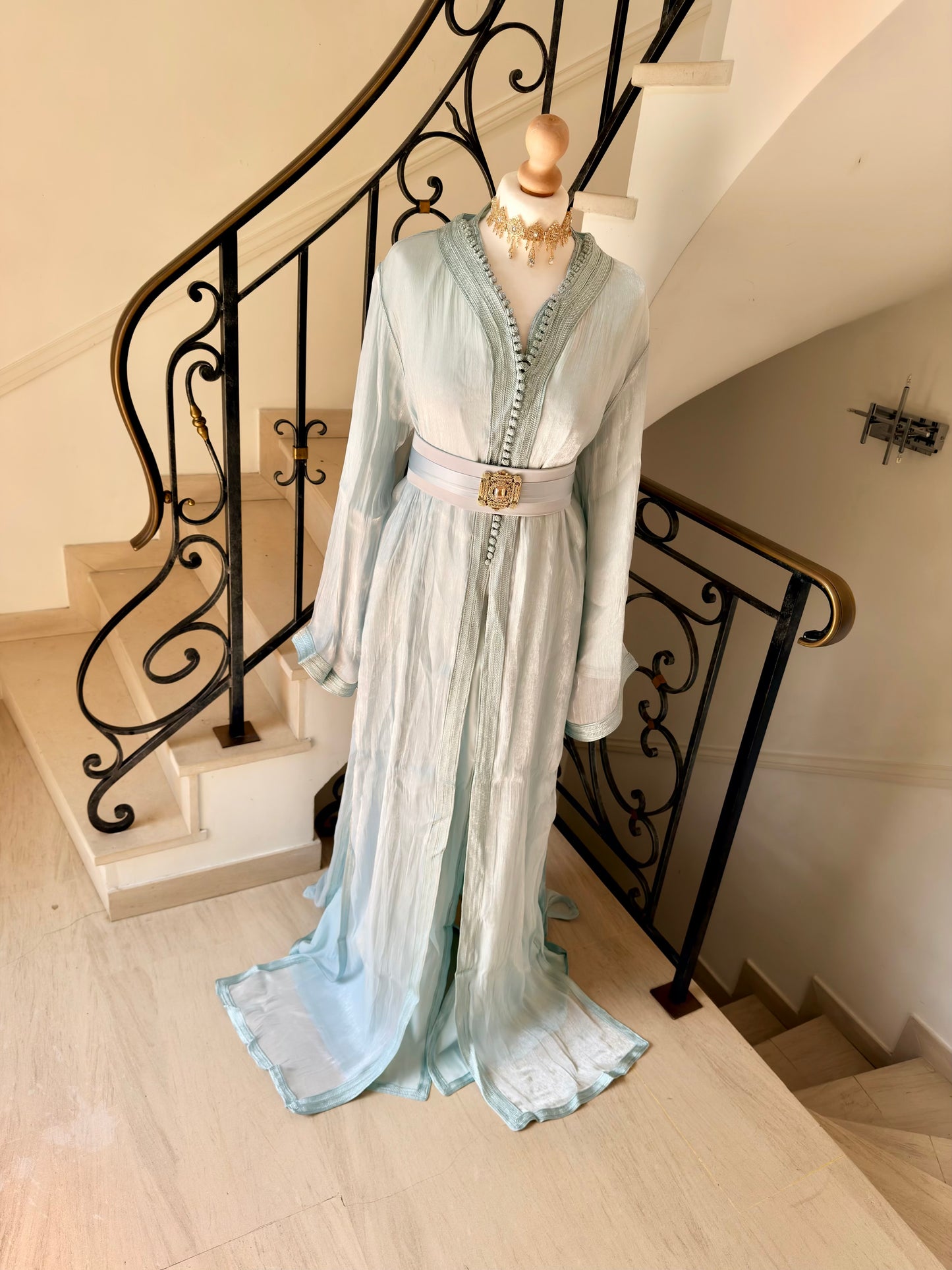 Tekcheta Organza bleu