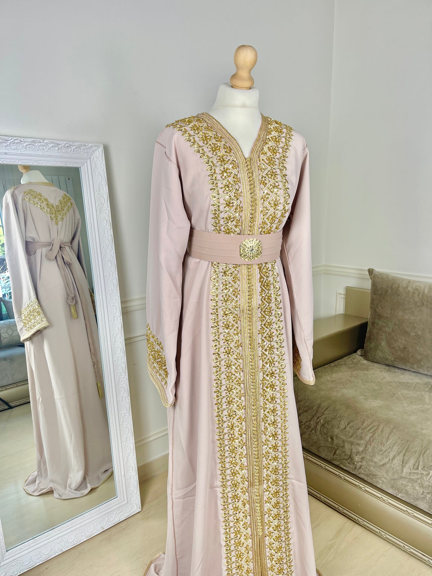 Caftan Leïna beige