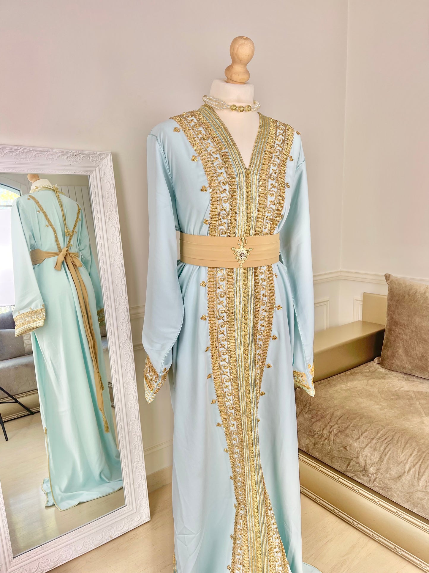Caftan Sara pastel