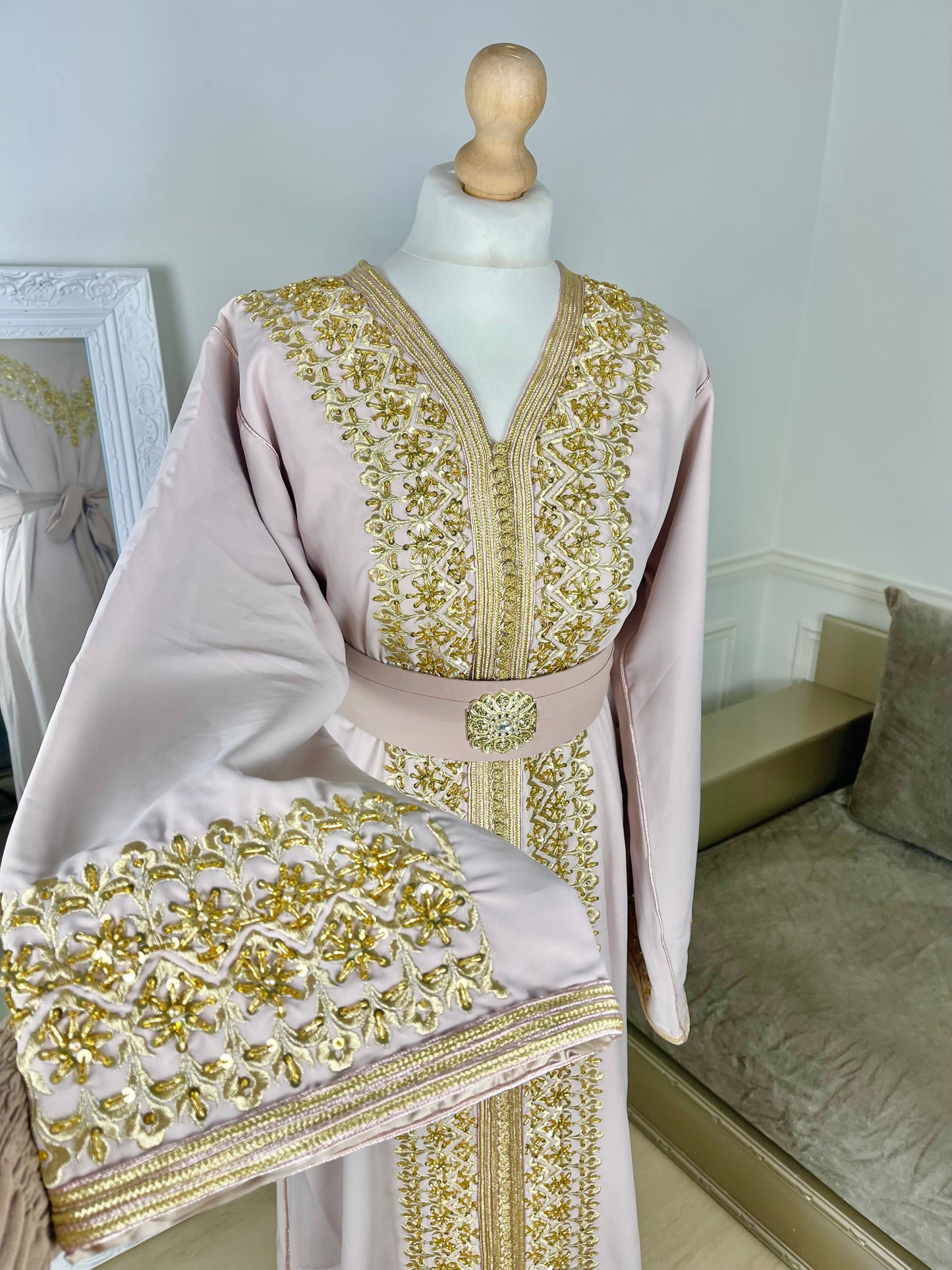 Caftan Leïna beige