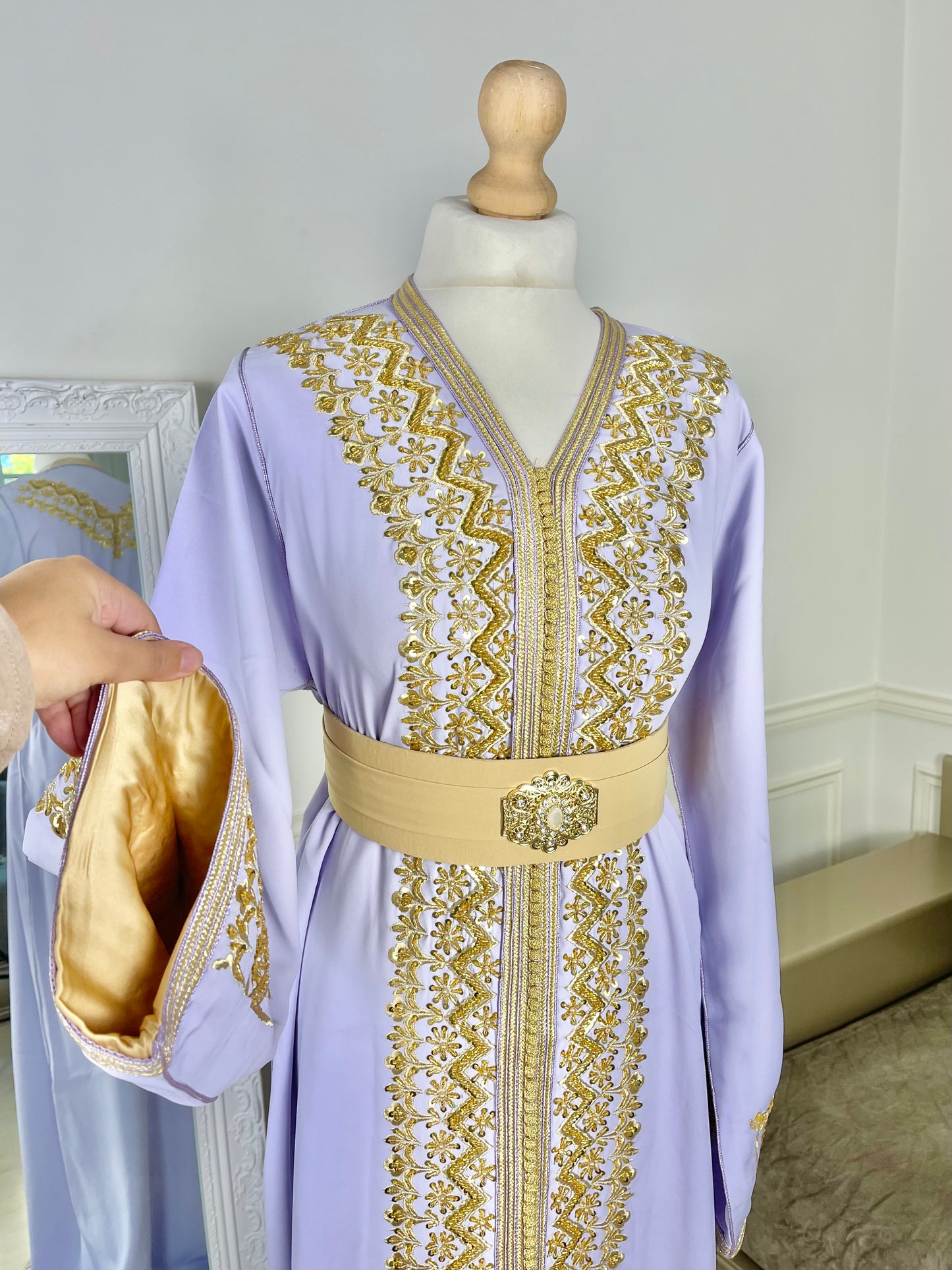 Caftan Leïna Lila