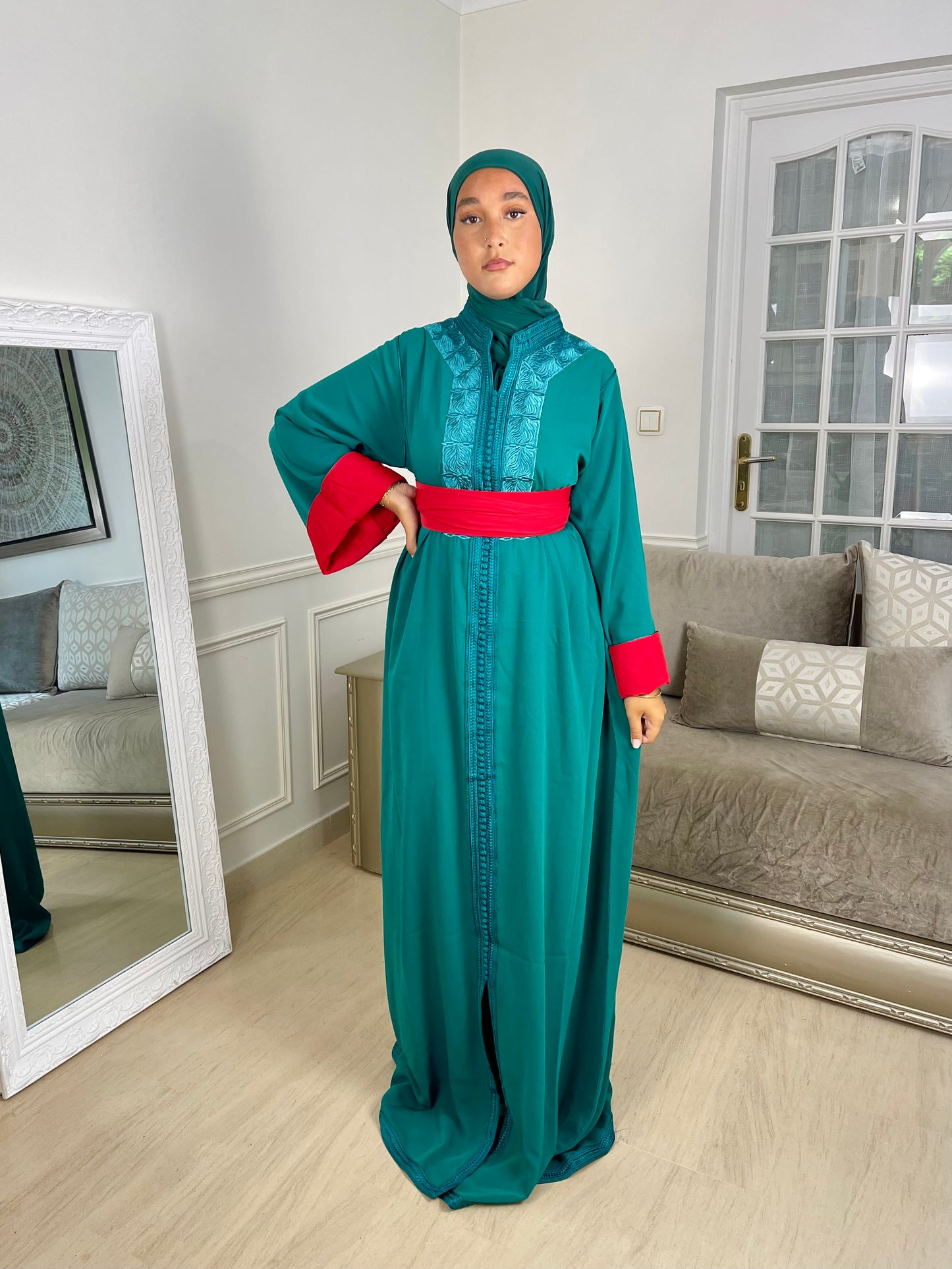 Caftan Wiam vert