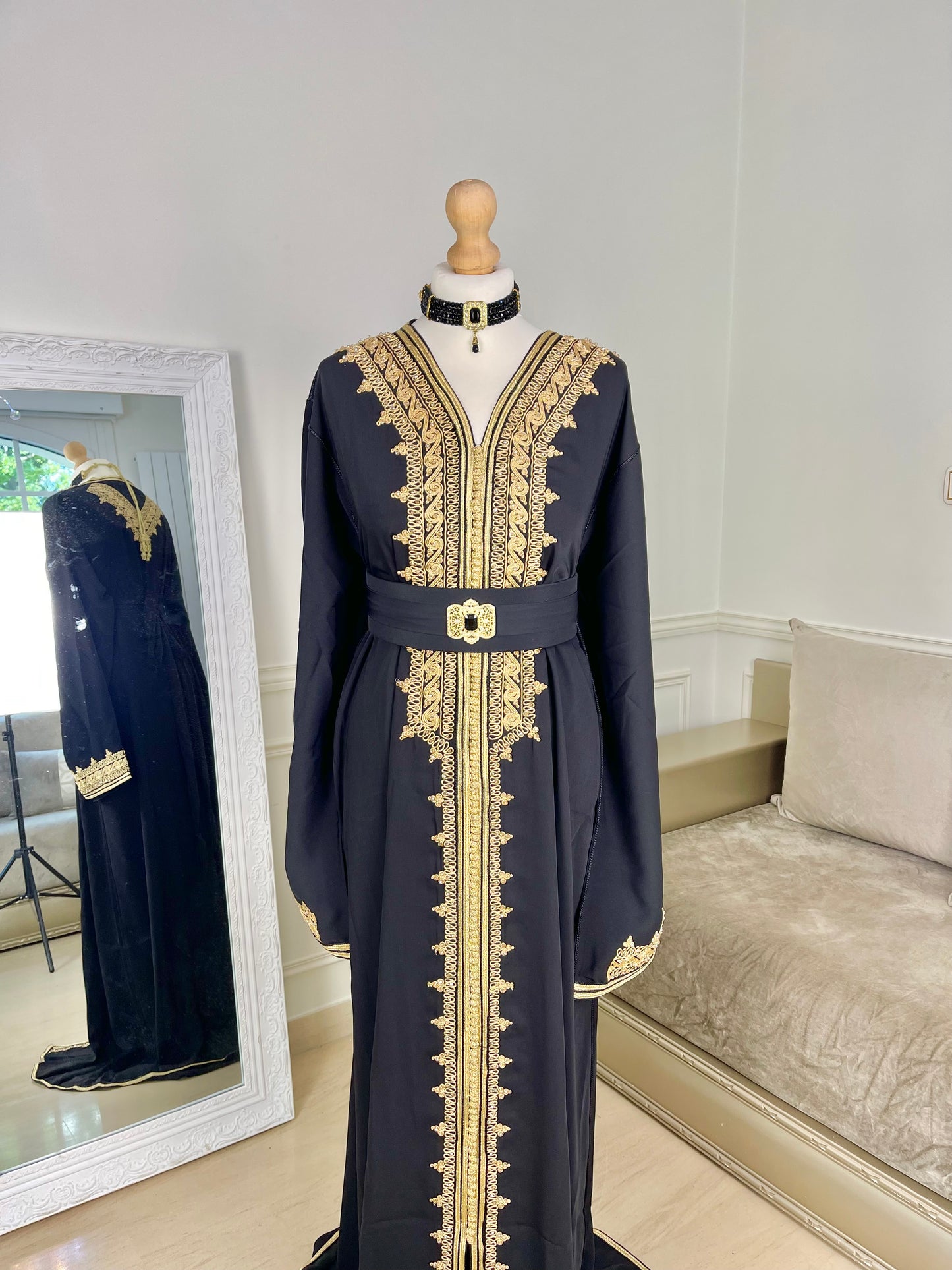 Caftan Wydad noir