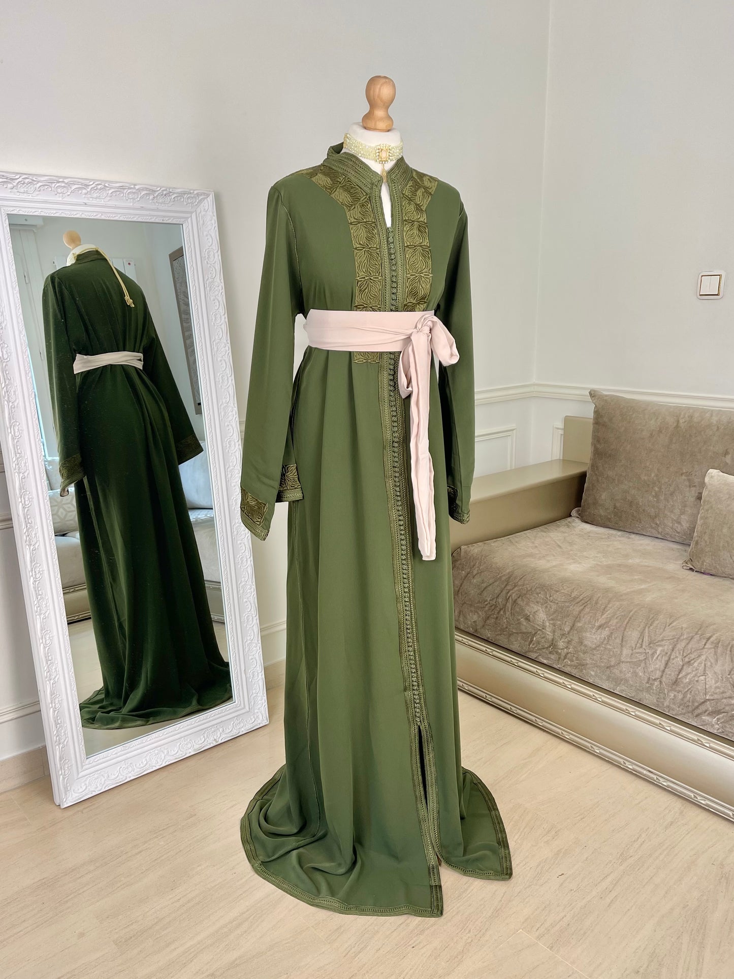Caftan Wiam vert