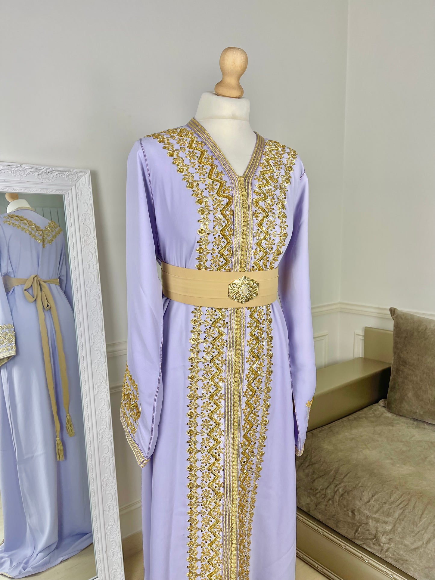 Caftan Leïna Lila
