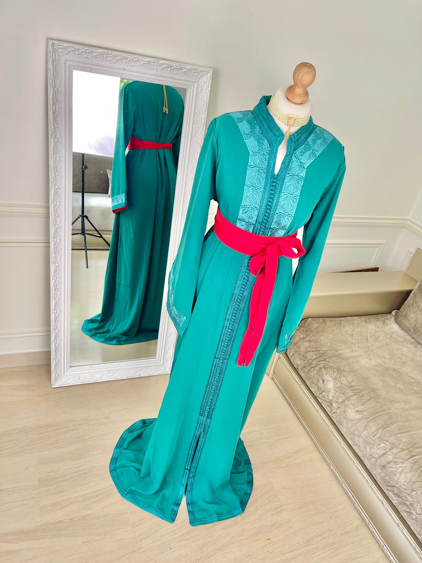 Caftan Wiam vert