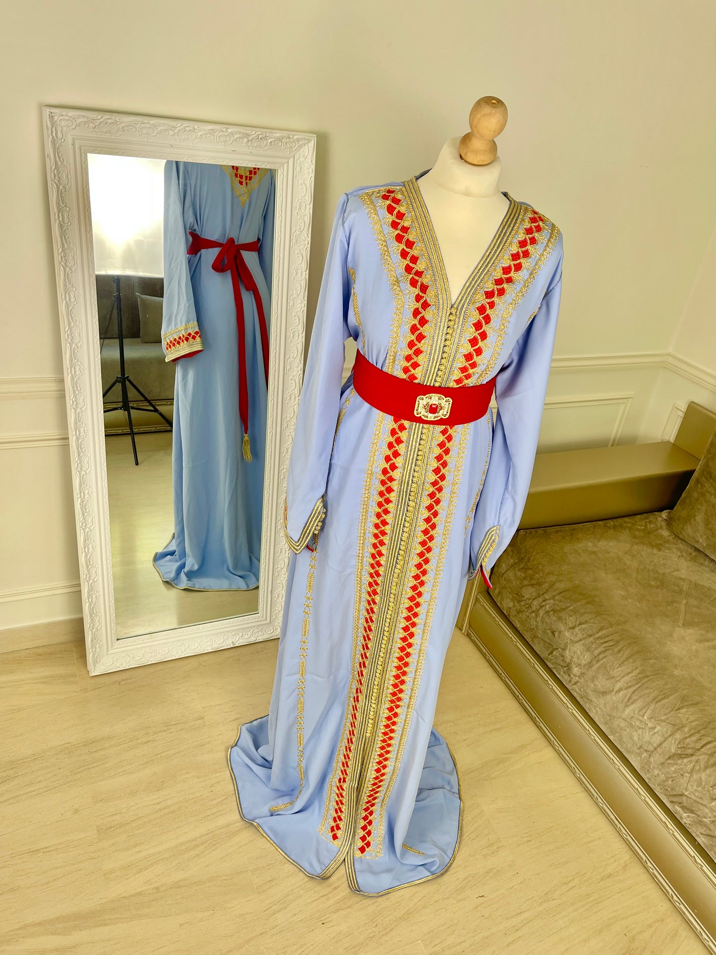 Caftan Mariem bleu