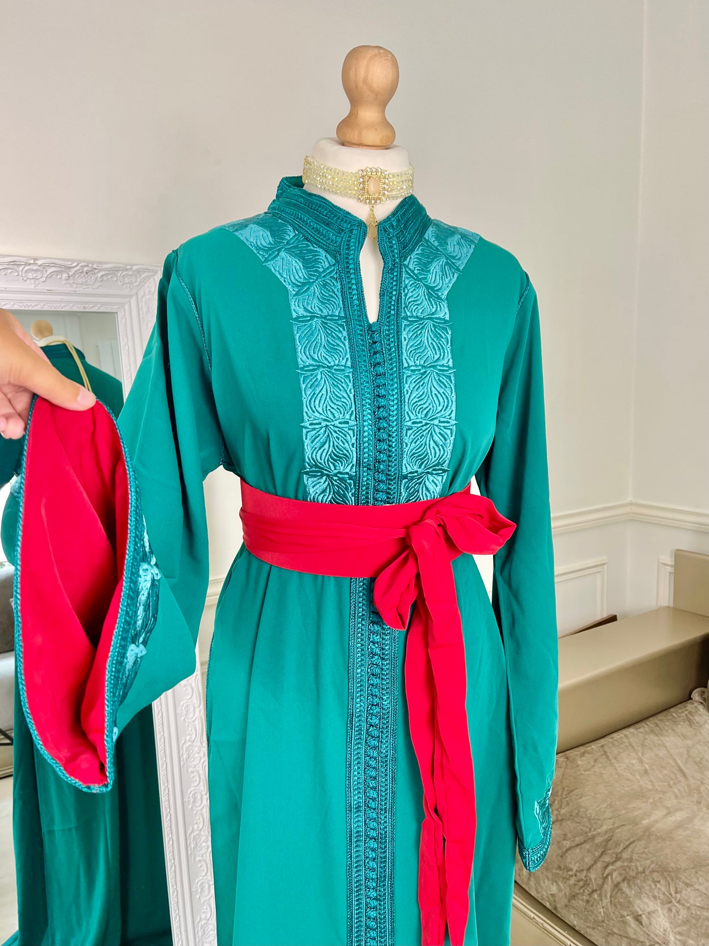 Caftan Wiam vert