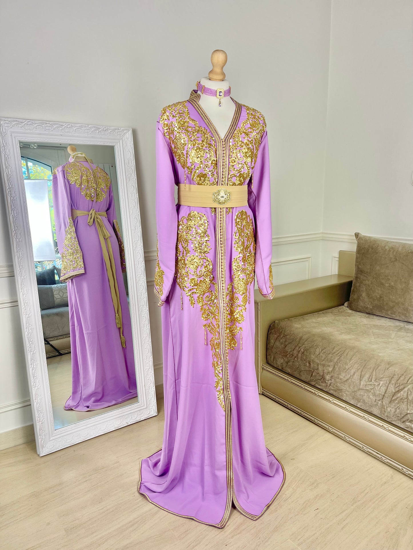 Caftan Jasmine Lila