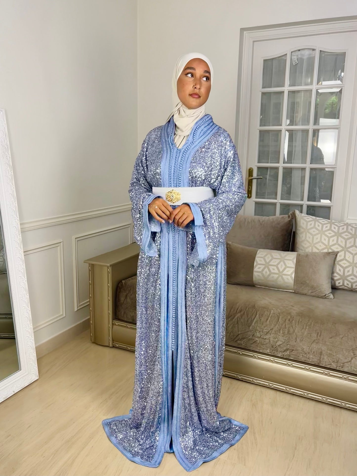 Tekcheta Sequin Bleu