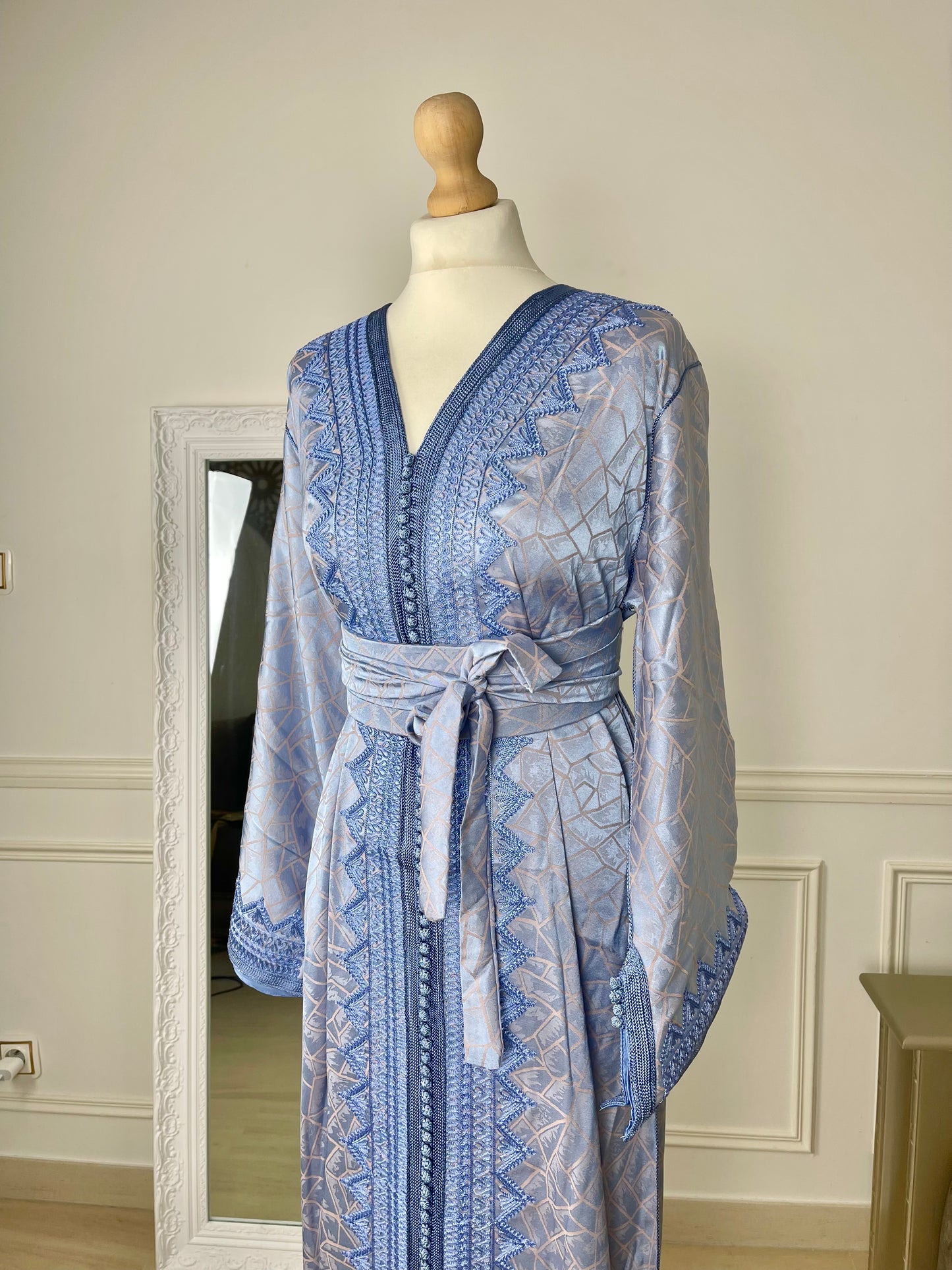 Caftan Naila bleu