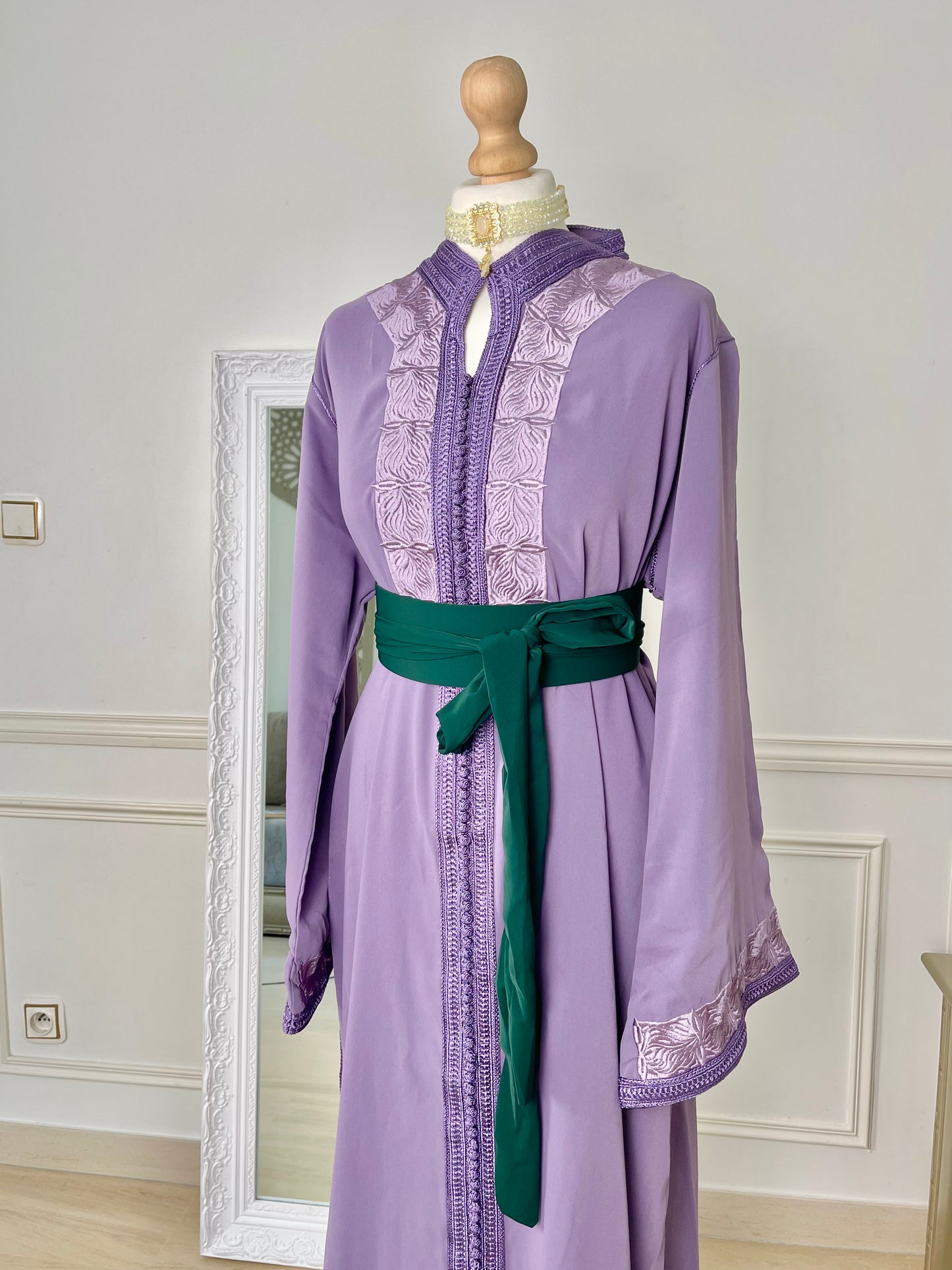 Caftan Wiam mauve