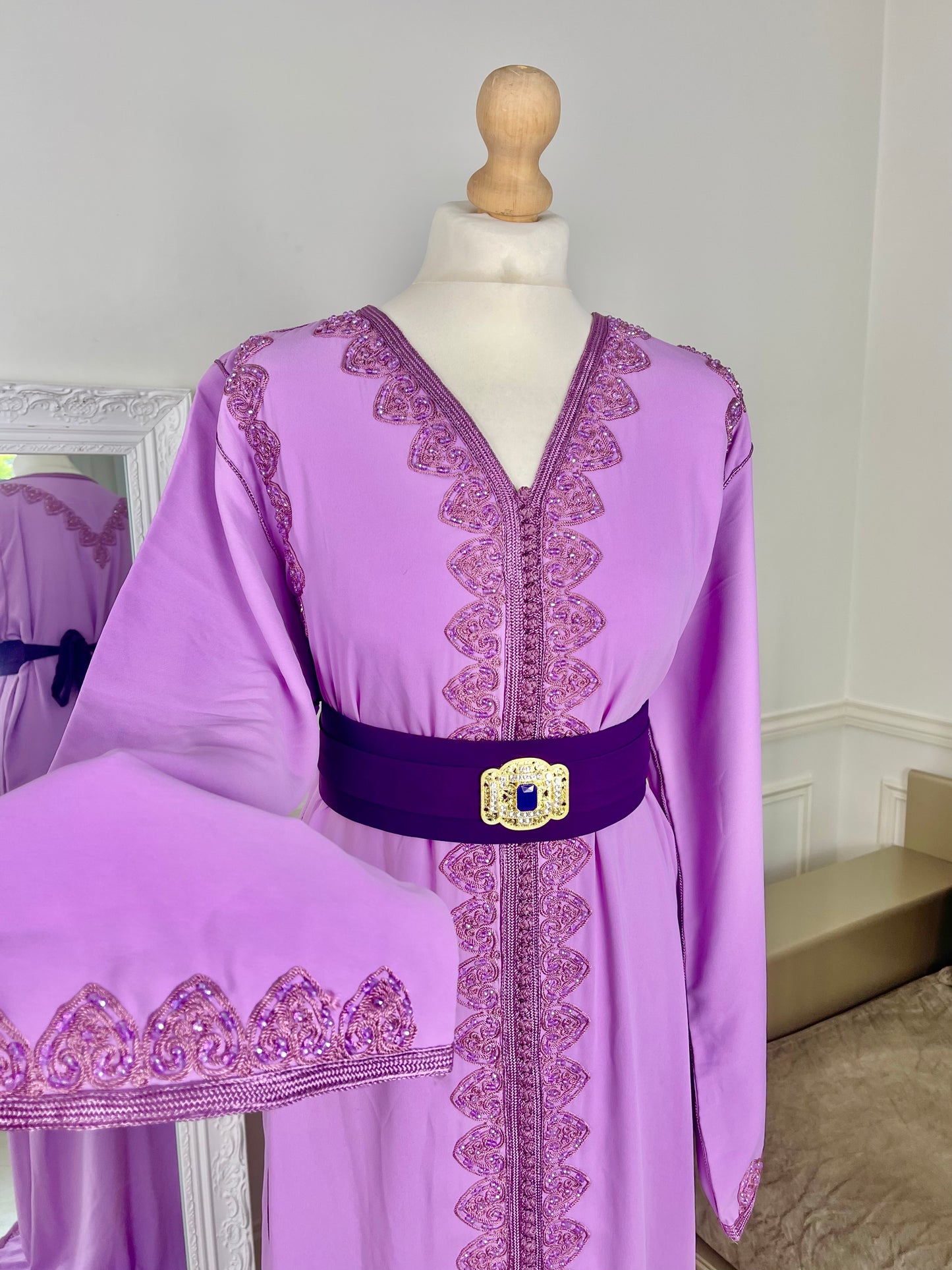 Caftan Ahlam lila