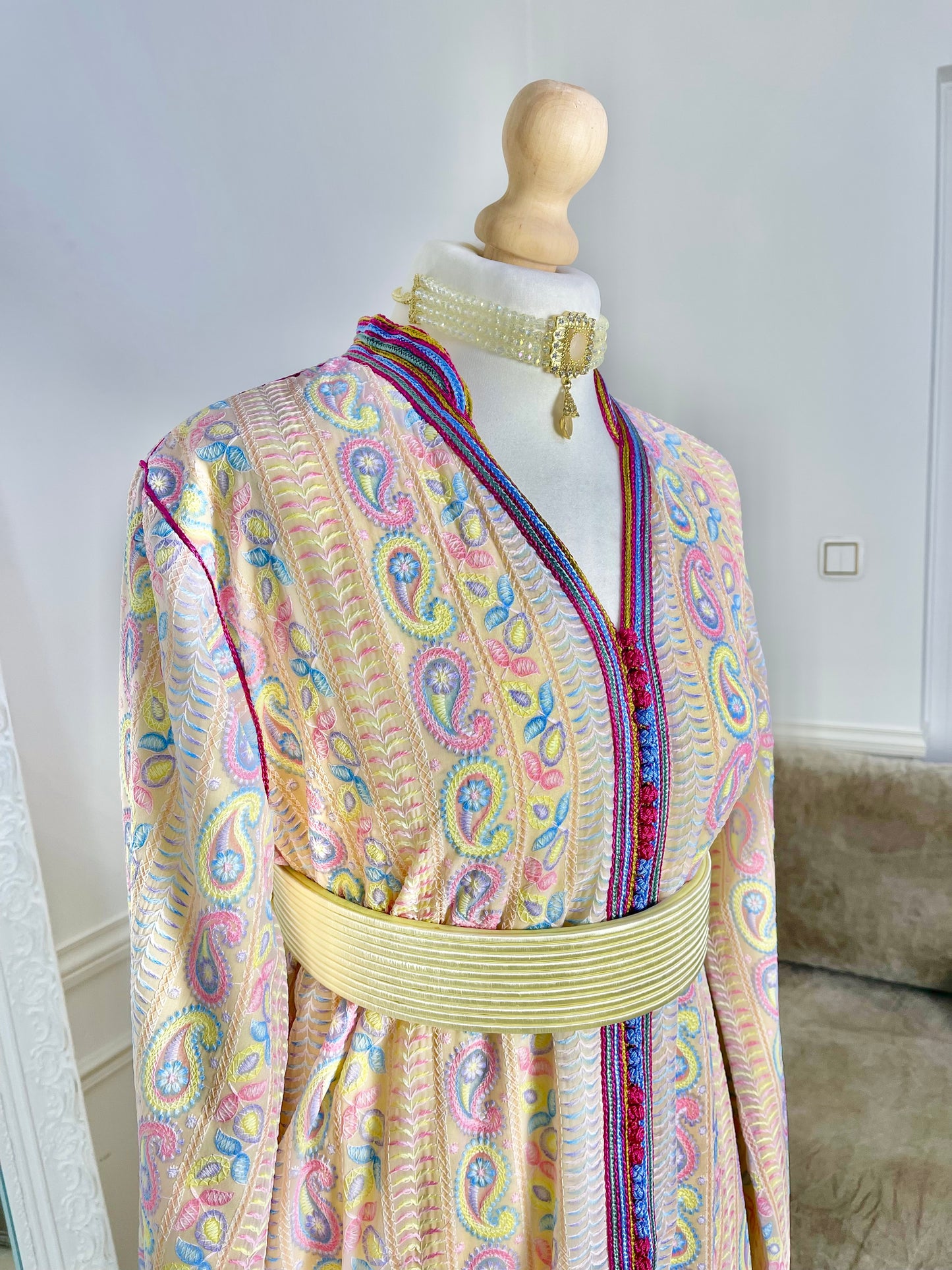 Caftan Sari pastel