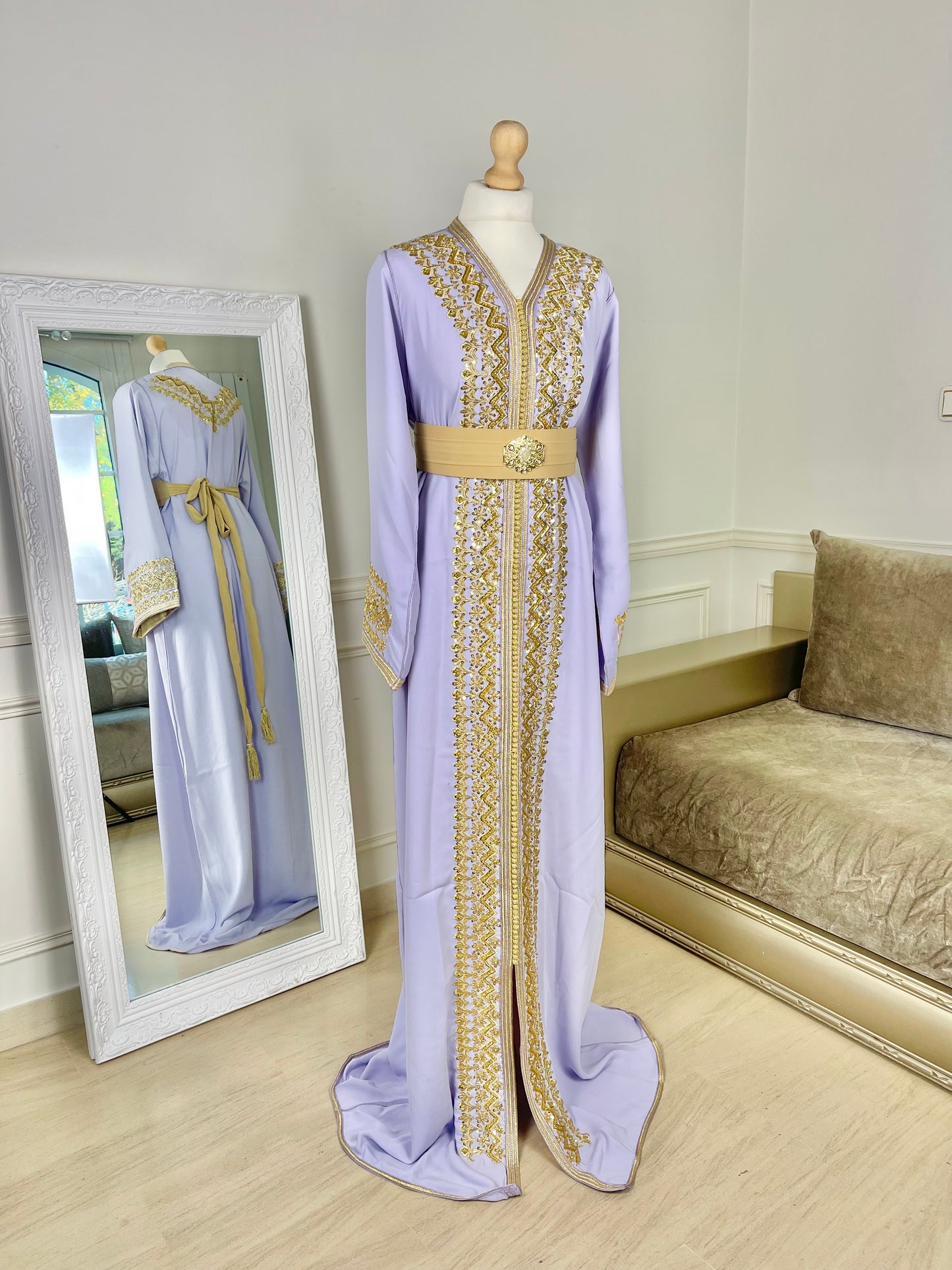 Caftan Leïna Lila
