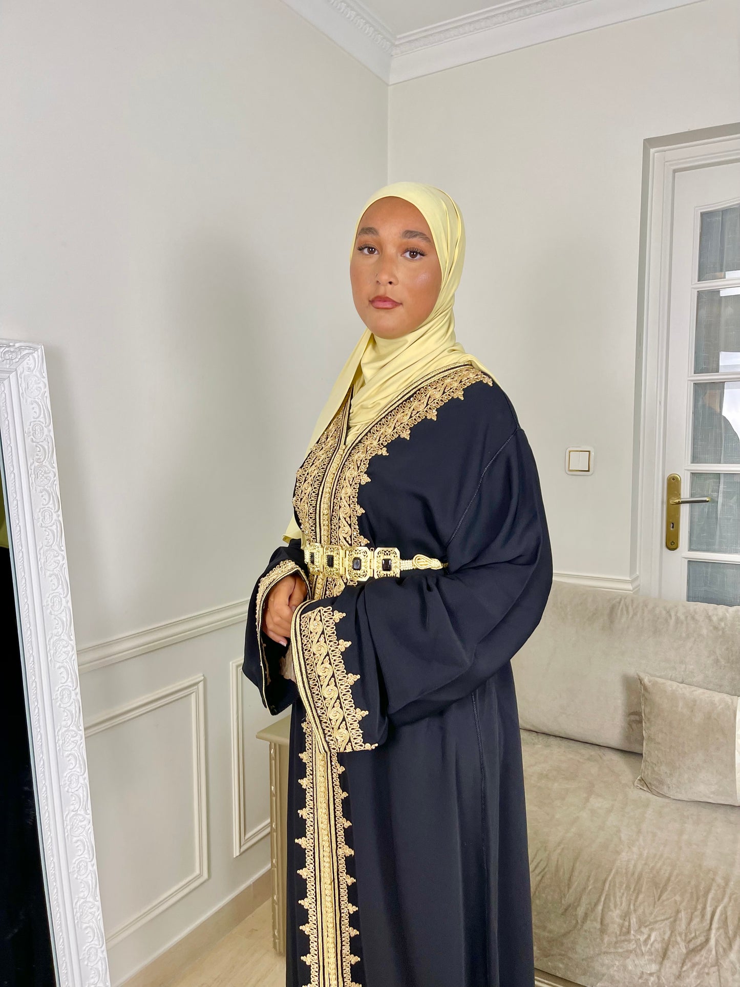 Caftan Wydad noir