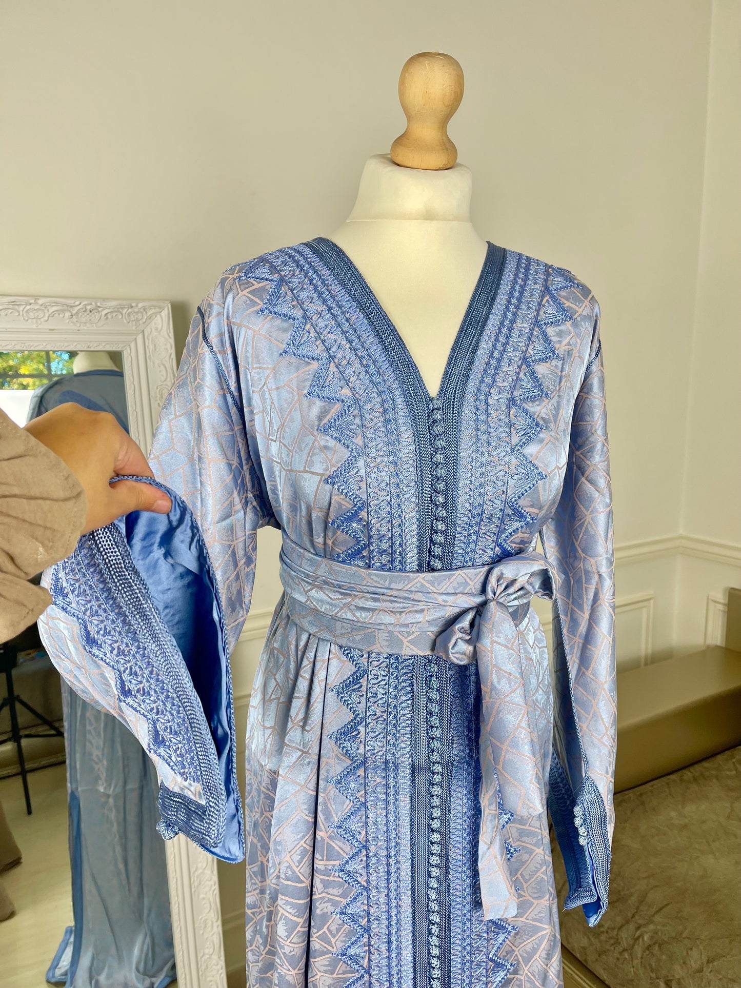 Caftan Naila bleu