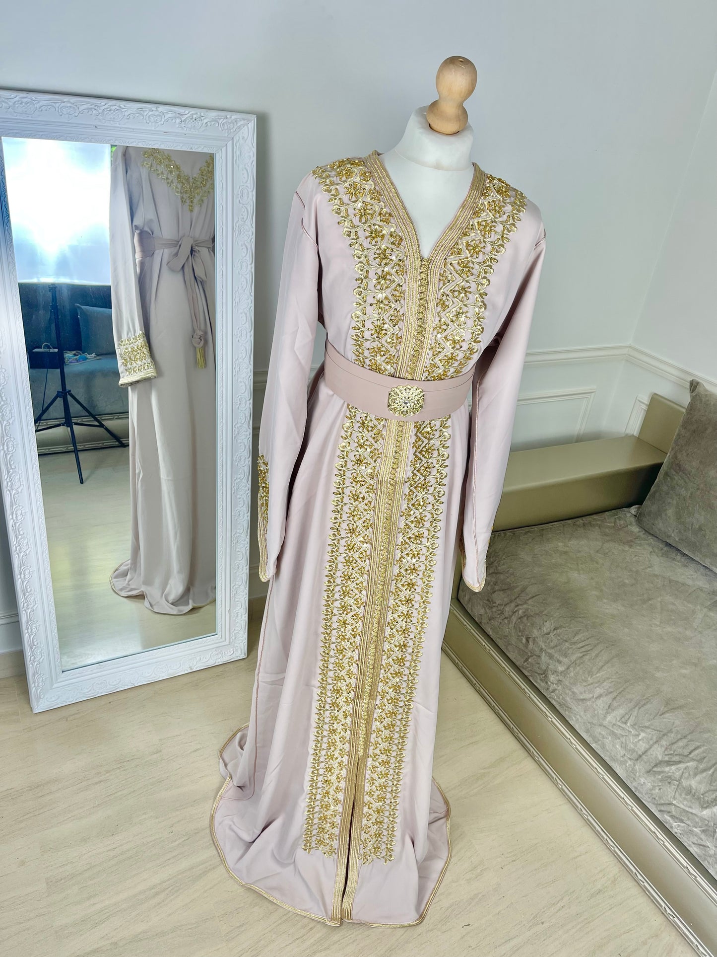 Caftan Leïna beige