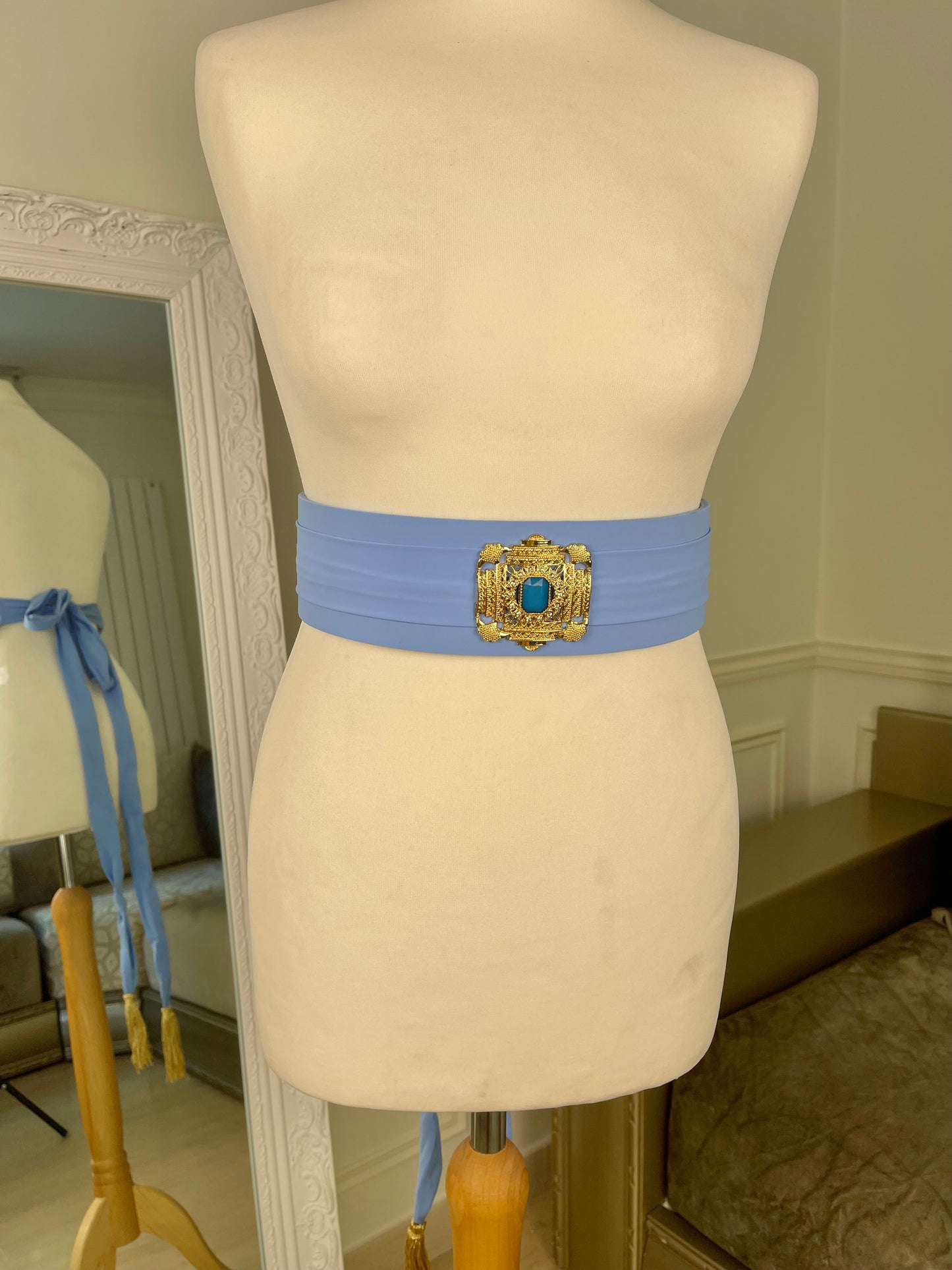 Ceinture bleu clair