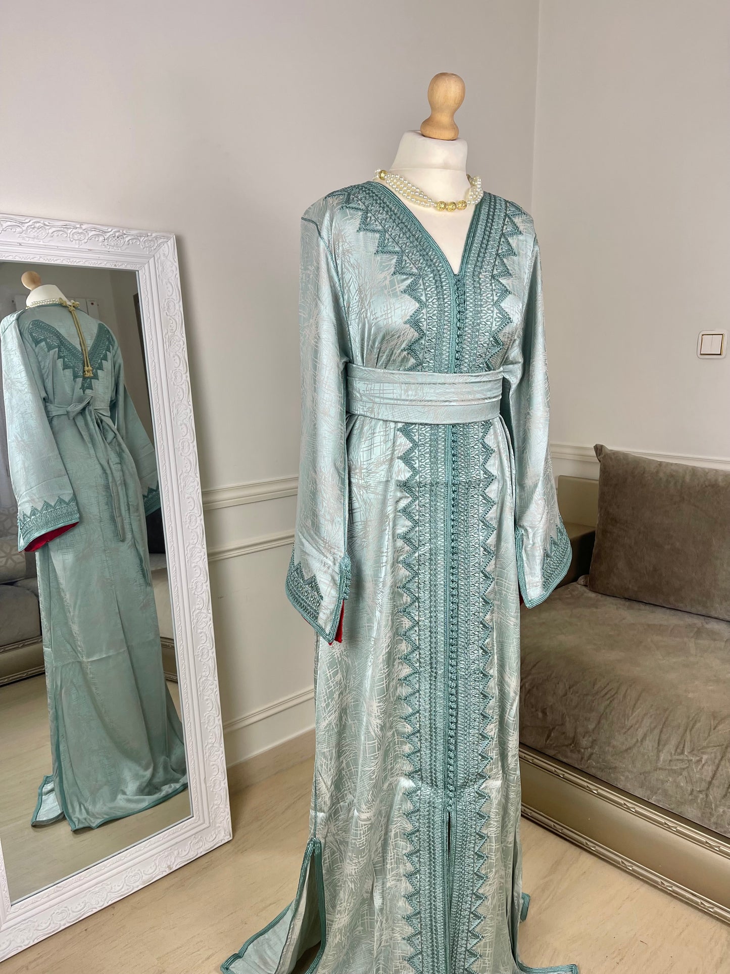 Caftan Naila vert