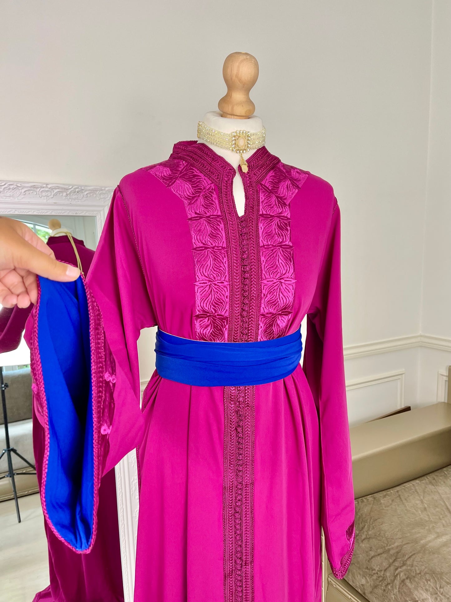 Caftan Wiam rose