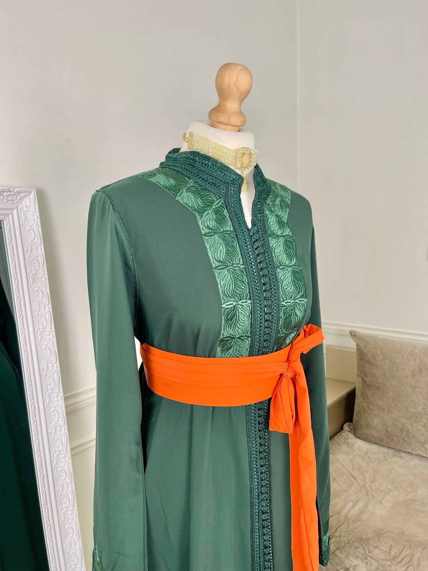 Caftan Wiam vert